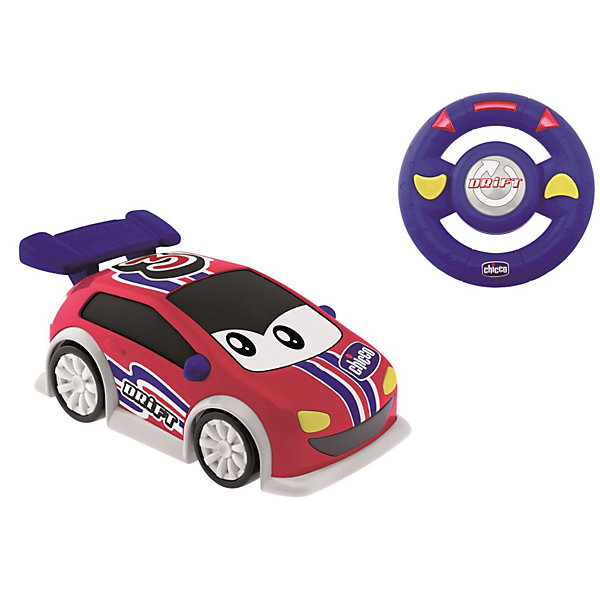 Машинка Danny Drift, с д.у., Chicco Машинка Danny Drift, с д.у., ChiccoМашинки<br>Машинка Danny Drift, с д.у., Chicco (Чико) - эта машинка доставит массу удовольствия юному автолюбителю.<br>Машинка Danny – это яркая, симпатичная машинка с дистанционным управлением. Устройство управления похоже на настоящее рулевое колесо, оно очень удобное в использовании – просто поворачивайте его влево или вправо, и машинка изменит направление скольжения, прямо как настоящий спортивный автомобиль. После нажатия центральной кнопки Drift (Боковое отклонение) машинка начнет скользить и выделывать зрелищные номера, еще более забавные благодаря звуковому сопровождению.<br><br>Дополнительная информация:<br><br>- Материал: высококачественный пластик<br>- Батарейки для машинки: 4x AA 1,5 В (в комплект не входят)<br>- Батарейки для руля: 3xAAA 1,5 В (в комплект не входят)<br>- Размер упаковки: 35х20х25 см.<br>- Вес: 0,7 кг.<br><br>Машинку Danny Drift, с д.у., Chicco (Чико) можно купить в нашем интернет-магазине.<br><br>Ширина мм: 387<br>Глубина мм: 182<br>Высота мм: 211<br>Вес г: 1042<br>Возраст от месяцев: 24<br>Возраст до месяцев: 48<br>Пол: Унисекс<br>Возраст: Детский<br>SKU: 3587139