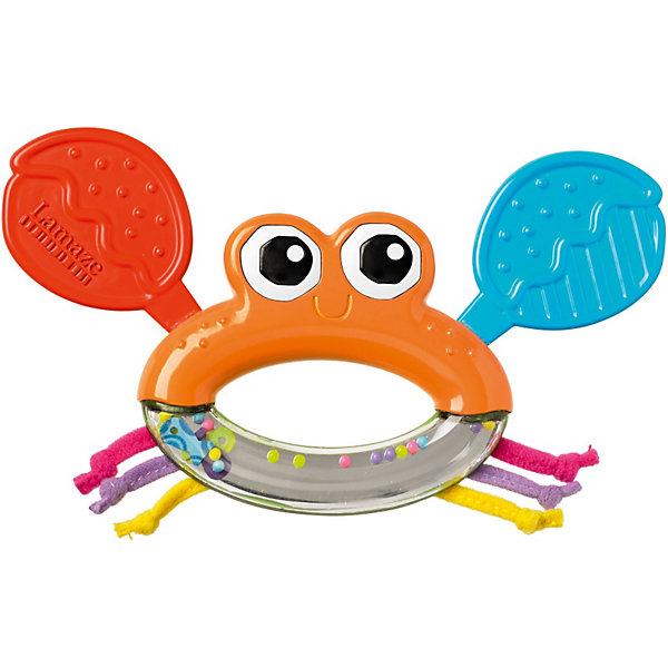 Игрушка Крабик Клик-Клак, Lamaze Игрушка Крабик Клик-Клак, LamazeИгрушки для новорожденных<br>Эта яркая игрушка для самых маленьких обязательно понравится вашему крохе. Прорезыватель для зубов поможет успокоить вашего малыша, а погремушка развлечет и порадует его. Выполнена высококачественных материалов разной фактуры, абсолютно безопасна для малышей. Развивает осязательные, зрительные и двигательные способности вашего ребенка. <br><br>Дополнительная информация:<br><br>- Материал: пластик, текстиль.<br>- Размер: 19 х 17 х 19 см.<br>- Цвет: разноцветный.<br>- Погремушка и прорезыватель.<br><br>Игрушку Крабик Клик-Клак, Lamaze можно купить в нашем магазине.<br><br>Ширина мм: 185<br>Глубина мм: 172<br>Высота мм: 30<br>Вес г: 73<br>Возраст от месяцев: 3<br>Возраст до месяцев: 10<br>Пол: Унисекс<br>Возраст: Детский<br>SKU: 3592714