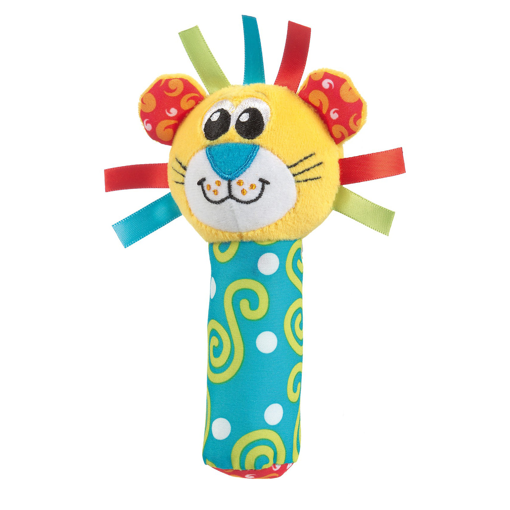 Playgro Игрушка-пищалка Лев, Playgro мягкие игрушки playgro playgro игрушка пищалка лев