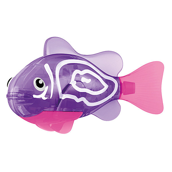 РобоРыбка Хромис, RoboFish РобоРыбка Хромис, RoboFishРоборыбки<br>Тропическая РобоРыбка Хромис, ZURU (Зуру) – это высокотехнологичная инновационная игрушка, имитирующая движения и повадки рыбы в воде.<br>РобоРыбка (Robofish) тропическая Хромис яркого фиолетового цвета с характерными белыми полосками очень похожа на настоящего Хромиса. Для РобоРыбки нужна только ёмкость с водой, и никакого ухода! Автоматический датчик, активирует рыбку в воде. Мягкий силиконовый хвост и электромагнитный мотор позволит ей двигаться в 5 различных направлениях: влево, вправо, вперед, вверх или вниз. Ультразвуковая герметизация на 100% защитит внутренности от проникновения воды. РобоРыбка повторяет повадки настоящих рыб: опускается на дно и всплывает на поверхность, сбивается в стаи с другими роборыбками, трется о стенки аквариума, меняет скорость движения, оплывает преграды. Внутри рыбки в крышке под батарейками находится специальный грузик, регулирующий глубину ее погружения. Для того, чтобы рыбка перестала двигаться нужно достать её из воды и насухо вытереть. Хранить РобоРыбку можно на специальной подставке, которая есть в комплекте. Игрушка выполнена из материалов абсолютно безопасных для здоровья.<br><br>Дополнительная информация:<br><br>- Возраст: для детей от 3 лет<br>- В комплекте: 1 рыбка, подставка, 4 батарейки (две установлены в игрушку и 2 запасные)<br>- Батарейки: тип RL44(A76)<br>- Размер рыбки: 7,5 x 2,0 x 3,5 см.<br>- Материал: пластик с элементами металла и резины<br>- Вес в упаковке: 72 г.<br>- Размер упаковки: 20 x 6,5 x 5 см.<br><br>Тропическая РобоРыбка (Робофиш) Хромис, ZURU (Зуру) – заведите себе аквариум, обитатели которого порадуют и развлекут Вас своими забавными повадками и при этом совсем не потребуют никакого ухода!<br><br>Тропическую РобоРыбку Хромис, ZURU (Зуру) можно купить в нашем интернет-магазине.<br><br>Ширина мм: 435<br>Глубина мм: 240<br>Высота мм: 405<br>Вес г: 216<br>Возраст от месяцев: 48<br>Возраст до месяцев: 96<br>Пол: Женский<br>Возраст: Детский<br>SKU: 3609987
