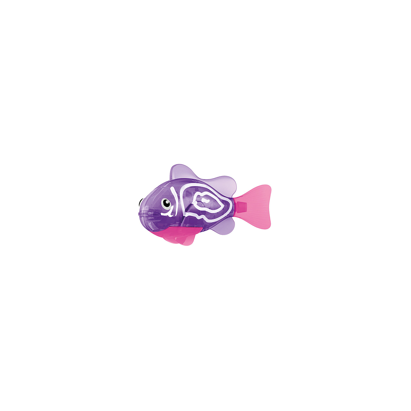 РобоРыбка Хромис, RoboFish РобоРыбка Хромис, RoboFishРоборыбки<br>Тропическая РобоРыбка Хромис, ZURU (Зуру) – это высокотехнологичная инновационная игрушка, имитирующая движения и повадки рыбы в воде.<br>РобоРыбка (Robofish) тропическая Хромис яркого фиолетового цвета с характерными белыми полосками очень похожа на настоящего Хромиса. Для РобоРыбки нужна только ёмкость с водой, и никакого ухода! Автоматический датчик, активирует рыбку в воде. Мягкий силиконовый хвост и электромагнитный мотор позволит ей двигаться в 5 различных направлениях: влево, вправо, вперед, вверх или вниз. Ультразвуковая герметизация на 100% защитит внутренности от проникновения воды. РобоРыбка повторяет повадки настоящих рыб: опускается на дно и всплывает на поверхность, сбивается в стаи с другими роборыбками, трется о стенки аквариума, меняет скорость движения, оплывает преграды. Внутри рыбки в крышке под батарейками находится специальный грузик, регулирующий глубину ее погружения. Для того, чтобы рыбка перестала двигаться нужно достать её из воды и насухо вытереть. Хранить РобоРыбку можно на специальной подставке, которая есть в комплекте. Игрушка выполнена из материалов абсолютно безопасных для здоровья.<br><br>Дополнительная информация:<br><br>- Возраст: для детей от 3 лет<br>- В комплекте: 1 рыбка, подставка, 4 батарейки (две установлены в игрушку и 2 запасные)<br>- Батарейки: тип RL44(A76)<br>- Размер рыбки: 7,5 x 2,0 x 3,5 см.<br>- Материал: пластик с элементами металла и резины<br>- Вес в упаковке: 72 г.<br>- Размер упаковки: 20 x 6,5 x 5 см.<br><br>Тропическая РобоРыбка (Робофиш) Хромис, ZURU (Зуру) – заведите себе аквариум, обитатели которого порадуют и развлекут Вас своими забавными повадками и при этом совсем не потребуют никакого ухода!<br><br>Тропическую РобоРыбку Хромис, ZURU (Зуру) можно купить в нашем интернет-магазине.<br><br>Ширина мм: 435<br>Глубина мм: 240<br>Высота мм: 405<br>Вес г: 216<br>Возраст от месяцев: 48<br>Возраст до месяцев: 96<br>Пол: Женский<br>Возраст: Детский<br>SKU: 3609987