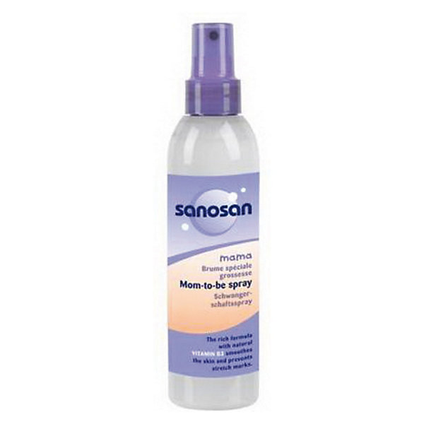 Лосьон-спрей от растяжек для беременных, Sanosan, 200 мл.