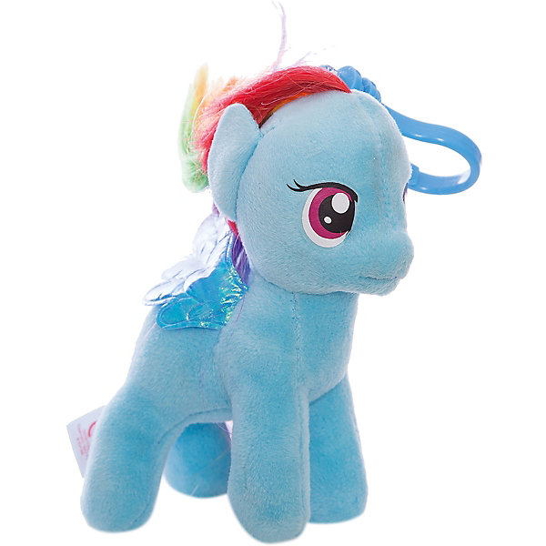 Пони Радуга Дэш, на брелке, My Little Pony, Ty Пони Радуга Дэш, на брелке, My Little Pony, TyМягкие игрушки животные<br>Маленькие девочки очень любят животных. Особенно любят лошадей. Для маленькой девочки нужна и маленькая лошадка. Такой лошадкой является пони. Вашей дочке обязательно понравится голубенькая малышка: Pony Rainbow Dash (Пони Радуга Дэш), которая станет новой любимицей ребенка. Чудесная милая Пони имеет яркую красивую раскраску. Большие выразительные глаза пони смотрят с такой трогательной добротой, что так и хочется взять игрушку на руки и заботиться об этой малютке. Мягкая игрушка оснащена удобным карабином, при помощи которого ее можно прикрепить к сумочке или к рюкзаку, чтобы никогда не расставаться!<br><br>Дополнительная информация:<br><br>- Игрушка развивает: тактильные навыки, зрительную координацию, мелкую моторику рук;<br>- Идеальный подарок для любителей серии: My Little Pony (Моя Маленькая Пони);<br>- Материалы не вызовут аллергии у Вашего малыша;<br>- Игрушка оснащена карабином, для крепления к сумочке;<br>- Яркие и стойкие цвета приятны для глаз;<br>- Материал: плюш, пластик;<br>- Высота игрушки: 15 см<br><br>Pony Rainbow Dash (Пони Радуга Дэш), 15 см, My Little Pony, Ty можно купить в нашем интернет-магазине.<br><br>Ширина мм: 150<br>Глубина мм: 150<br>Высота мм: 152<br>Вес г: 30<br>Возраст от месяцев: 36<br>Возраст до месяцев: 120<br>Пол: Унисекс<br>Возраст: Детский<br>SKU: 3676487