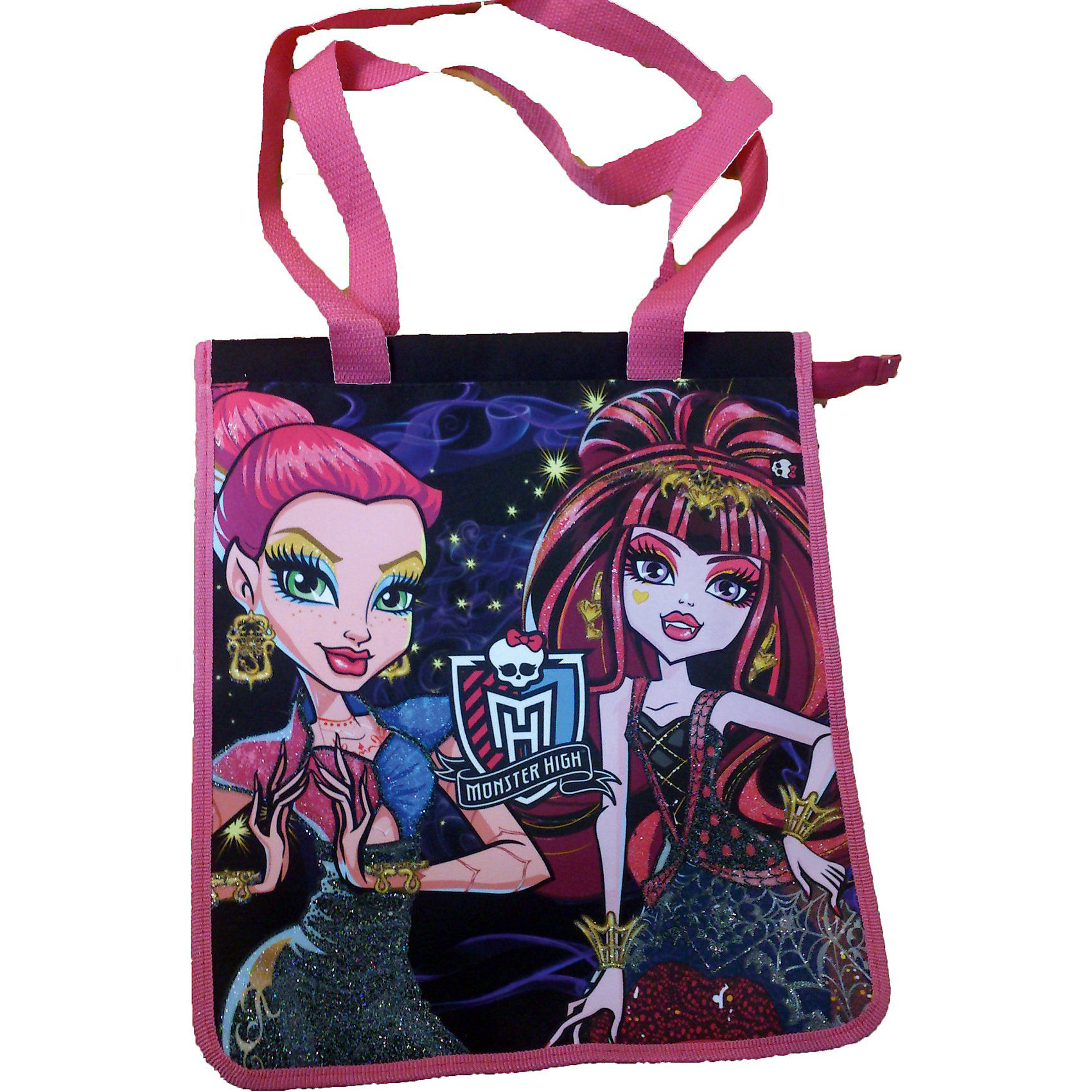 Сумка для покупок и дополнительных занятий, Monster High Сумка для покупок и дополнительных занятий, Monster HighСумка для покупок и дополнительных занятий, Monster High (Монстр Хай) – это стильный аксессуар для вашей девочки, поклонницы Школы монстров.<br>Яркая и модная сумка обязательно понравится Вашей девочке. Сумку можно использовать как альтернативу пластиковым пакетам для покупок в магазине или для дополнительных занятий. Сумка текстильная имеет одно отделение. Закрывается на застежку молнию. Сумка декорирована изображением героинь Школы монстров. Сумка оснащена двумя ручками, ее удобно носить, как на плече, так и в руке.<br><br>Дополнительная информация:<br><br>- Размер: 30 х 30 см.<br>- Материал: текстиль.<br><br>Сумку для покупок и дополнительных занятий, Monster High (Монстер Хай) можно купить в нашем интернет-магазине.<br><br>Ширина мм: 30<br>Глубина мм: 300<br>Высота мм: 300<br>Вес г: 100<br>Возраст от месяцев: 36<br>Возраст до месяцев: 156<br>Пол: Женский<br>Возраст: Детский<br>SKU: 3684891