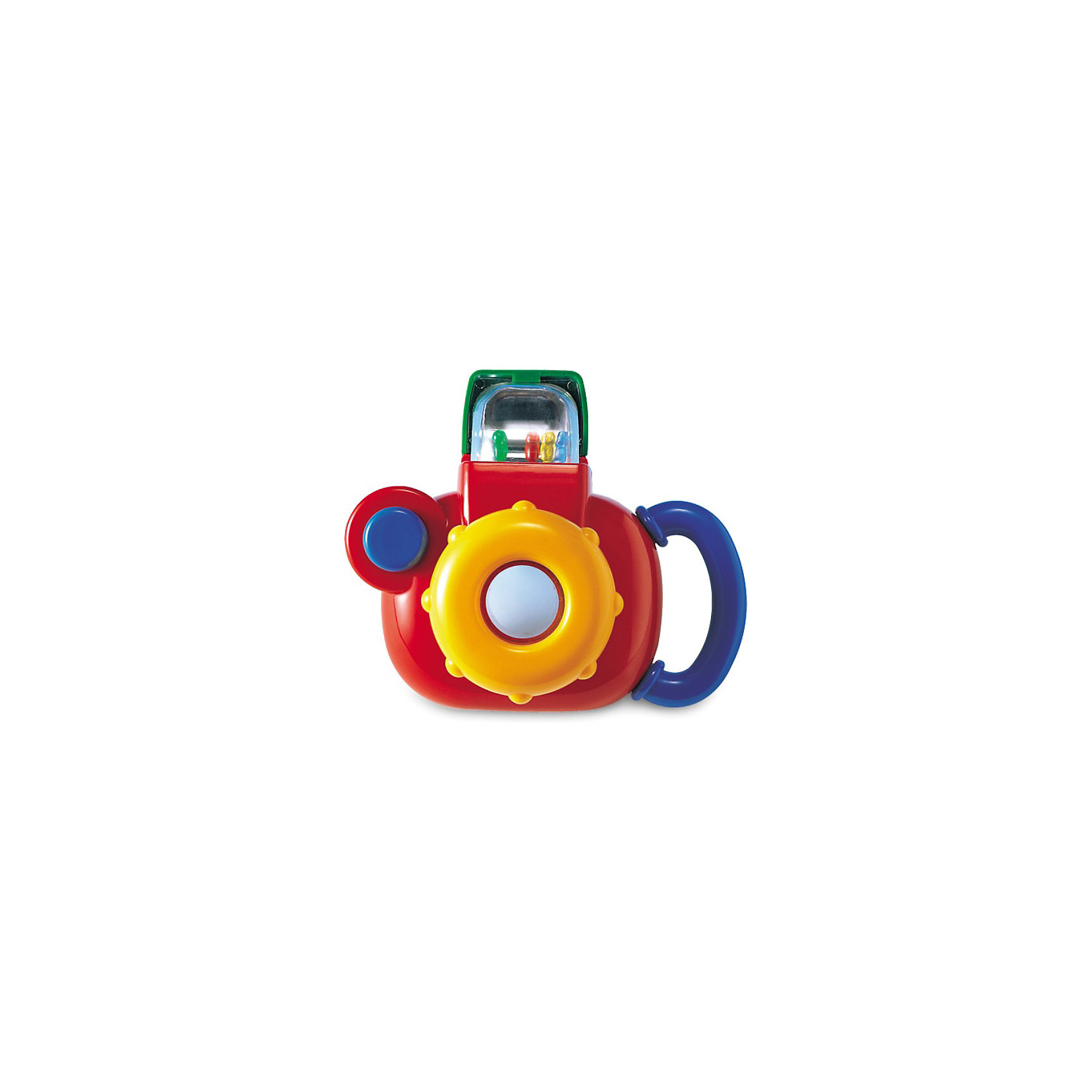 Фотокамера, TOLO CLASSIC Фотокамера, TOLO CLASSICРазвивающие игрушки<br>Фотокамера, TOLO CLASSIC (ТОЛО КЛАССИК) – это прекрасный подарок вашему маленькому фотографу.<br>Красочная игрушечная фотокамера с погремушкой внутри привлечет внимание малыша и не даст ему заскучать. У фотокамеры есть и объектив и вспышка. Малышу будет удобно её держать - ведь сбоку предусмотрена удобная ручка. Для того, чтобы сделать фотографию, нужно запустить фотовспышку, после чего ребенок услышит звук, как у погремушки. Нажав на кнопку фотокамеры, в видоискателе появится смешной медвежонок, который обязательно порадует Вашего фотографа. Малыш сможет разворачивать объектив, и при этом он будет слышать веселые звуки, которые издает игрушка. Игрушка развивает у малыша слух и способность определять уровень звука, учит распознавать формы и цвета, вырабатывать способность концентрации внимания. <br>Игрушки Толо производятся из пластика самого высокого качества и гипоаллергенных красителей. Они абсолютно безопасны для малышей, не бьются, не ломаются, крепкие и прочные.<br><br>Дополнительная информация:<br><br>- Размер: 14 х 8.2 х 10.5 см.<br>- Материал: высококачественный пластик<br><br>Фотокамера, TOLO CLASSIC (ТОЛО КЛАССИК) - обязательно понравится Вашему малышу.<br><br>Фотокамера, TOLO CLASSIC (ТОЛО КЛАССИК) можно купить в нашем интернет-магазине.<br><br>Ширина мм: 490<br>Глубина мм: 100<br>Высота мм: 130<br>Вес г: 308<br>Возраст от месяцев: 12<br>Возраст до месяцев: 60<br>Пол: Унисекс<br>Возраст: Детский<br>SKU: 3689029