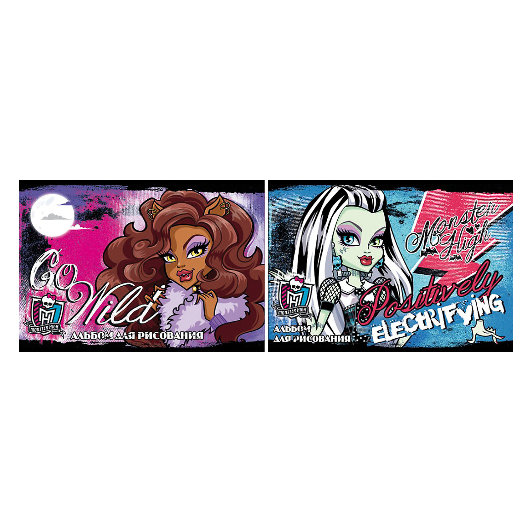 Альбом для рисования, 40 листов, Monster High Альбом для рисования, 40 листов, Monster HighMonster High<br>Альбом для рисования, 40 листов, Monster High (Монстер Хай) - прекрасный подарок для раскрытия творческого потенциала. Рисование - это прекрасный досуг, который способствует развитию воображения, восприятия, мышления, логики, мелкой моторики, усидчивости и понимания формы и цветов.<br><br><br>Дополнительная информация:<br><br>- Количество листов: 40<br>- Вес: 321 г.<br>- Серия: Monster High (Школа Монстров)<br>- Размеры: 205 х 290 х 8 мм<br><br>Альбом для рисования, 40 листов, Monster High (Монстр Хай) можно купить в нашем магазине.<br><br>Ширина мм: 205<br>Глубина мм: 290<br>Высота мм: 8<br>Вес г: 321<br>Возраст от месяцев: 120<br>Возраст до месяцев: 144<br>Пол: Женский<br>Возраст: Детский<br>SKU: 3702872