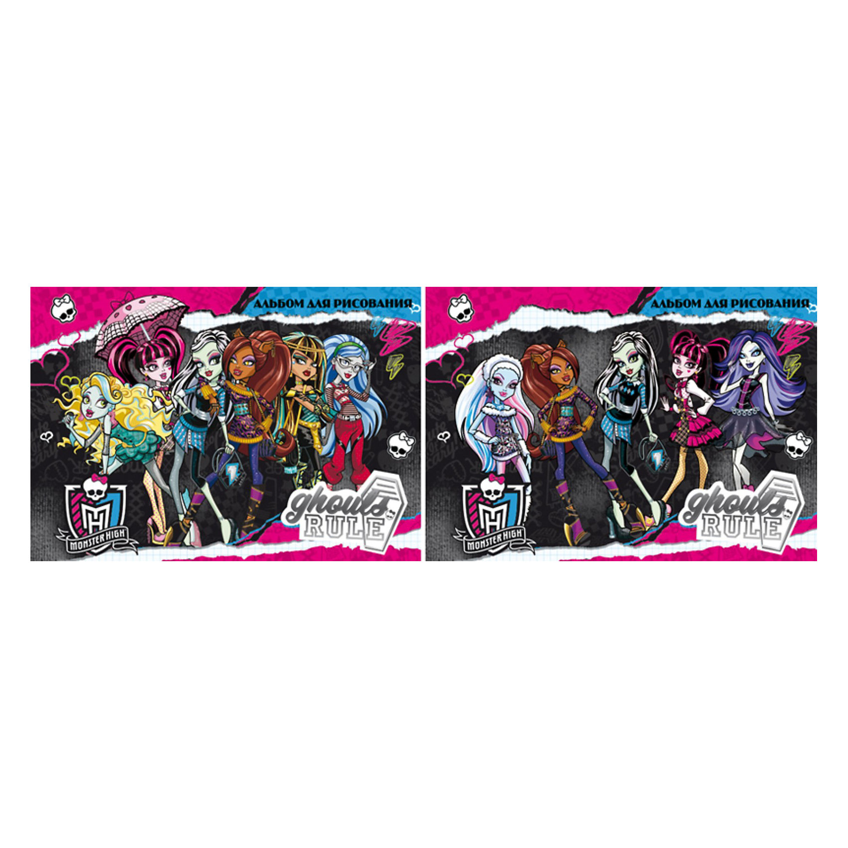Альбом для рисования, 40 листов, Monster High Альбом для рисования, 40 листов, Monster HighMonster High<br>Альбом для рисования, 40 листов, Monster High (Монстер Хай) - прекрасный подарок для раскрытия творческого потенциала. Рисование - это прекрасный досуг, который способствует развитию воображения, восприятия, мышления, логики, мелкой моторики, усидчивости и понимания формы и цветов.<br><br><br>Дополнительная информация:<br><br>- Количество листов: 40<br>- Вес: 315 г.<br>- Серия: Monster High (Школа Монстров)<br>- Размеры: 205 х 295 х 8 мм<br><br>Альбом для рисования, 40 листов, Monster High (Монстр Хай) можно купить в нашем магазине.<br><br>Ширина мм: 205<br>Глубина мм: 295<br>Высота мм: 8<br>Вес г: 315<br>Возраст от месяцев: 120<br>Возраст до месяцев: 144<br>Пол: Женский<br>Возраст: Детский<br>SKU: 3702886