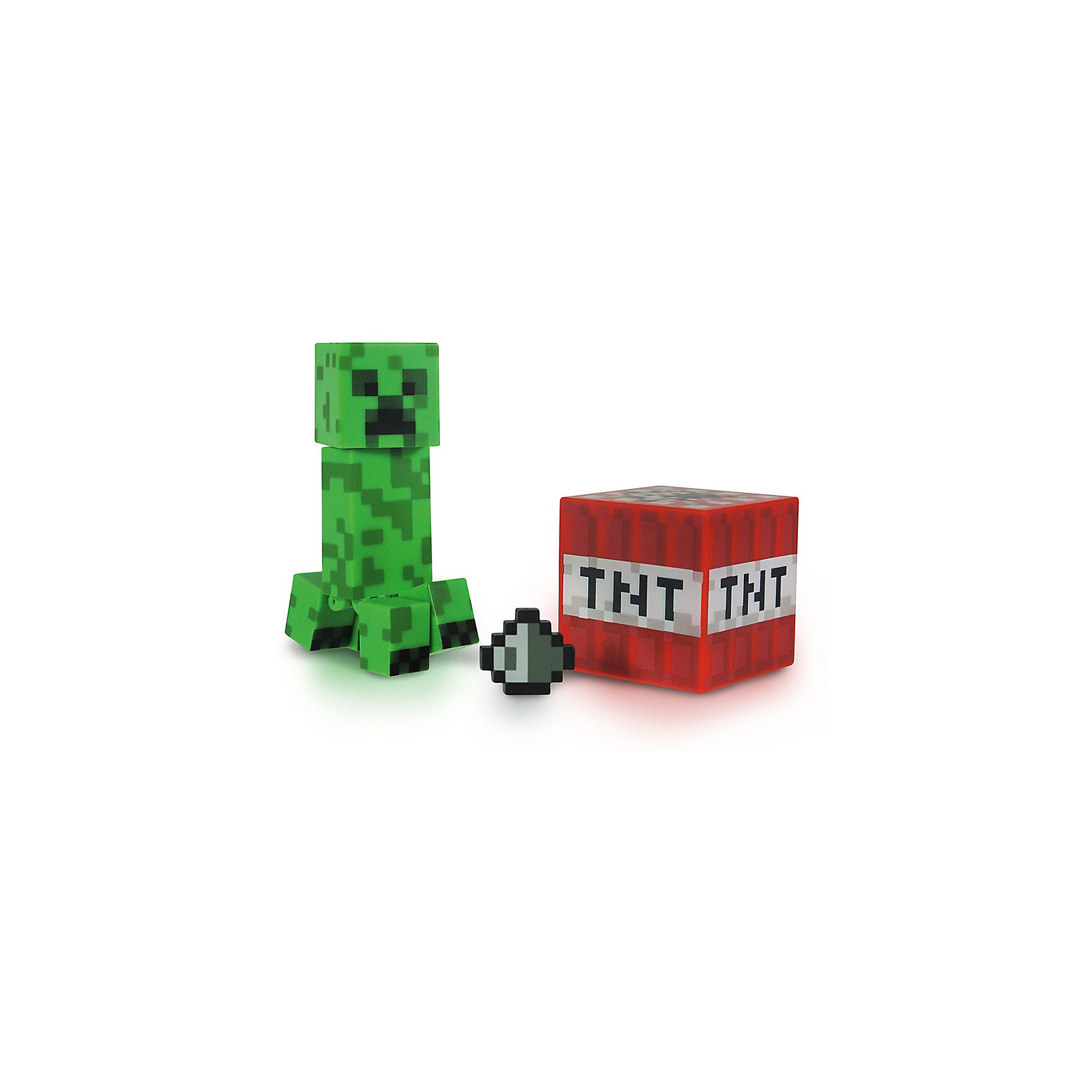 Фигурка Крипер, 8см, Minecraft Фигурка Крипер, 8см, MinecraftКоллекционные и игровые фигурки<br>Фигурка Крипер, 8см, Minecraft (Майнкрафт) – это качественно выполненная фигурка враждебного моба-камикадзе из культовой игры Майнкрафт.<br>Игровая фигурка Крипера, которая внешне представляет собой самого примечательного и яркого, по-настоящему характерного для видеоигры Minecraft персонажа, станет отличным оригинальным подарком для любого игрока. Голова и ноги фигурки подвижны, что позволит придавать Криперу различные позы. В комплект входят пиксельный кубик-динамит и дополнительный аксессуар в виде кусочка угля, которые весьма характерны для этого персонажа игры. Ваш ребенок будет часами играть с этой фигуркой, придумывая различные истории.<br><br>Дополнительная информация:<br><br>- В комплекте: фигурка Кипера, пиксельный кубик, дополнительный аксессуар<br>- Материал: высококачественный пластик<br>- Размер: 8 см.<br>- Размер упаковки: 14,5 х 17,5 х 5 см.<br><br>Фигурку Крипер, 8см, Minecraft (Майнкрафт) можно купить в нашем интернет-магазине.<br><br>Ширина мм: 178<br>Глубина мм: 146<br>Высота мм: 40<br>Вес г: 79<br>Возраст от месяцев: 72<br>Возраст до месяцев: 120<br>Пол: Мужской<br>Возраст: Детский<br>SKU: 3712316