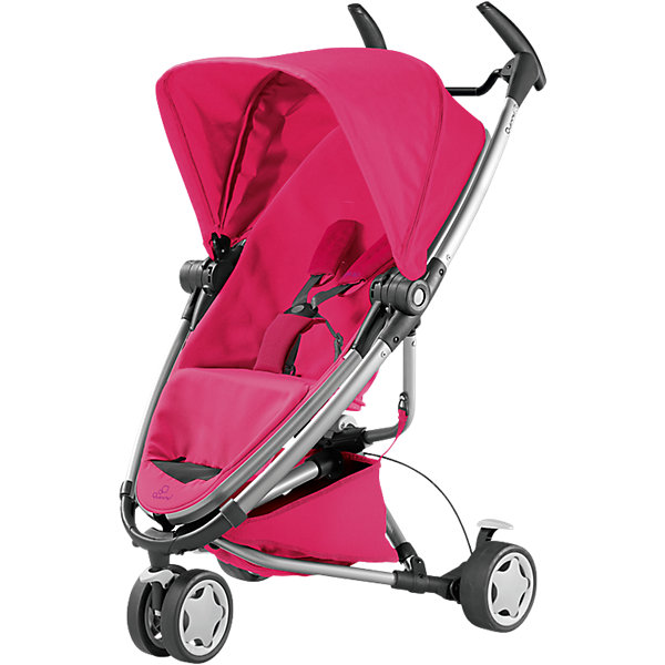 Коляска-трость Quinny Zapp Xtra 2, pink passion Коляска-трость Quinny Zapp Xtra 2, pink passionКоляски-трости<br>Коляска-трость Запп (Zapp) Xtra 2, Quinny (Квини) - легкая современная прогулочная коляска, которая отвечает всем требованиям комфорта и безопасности малыша. Современный дизайн, легкость управления и маневренность делают ее идеальной для использования в любой ситуации. Коляска оснащена удобным для ребенка сиденьем с мягкими 5-точечными ремнями безопасности. Спинка легко раскладывается в 3 положениях, вплоть до горизонтального. Съемный регулируемый капюшон со смотровым окошком защитит от солнца и дождя. Прогулочный блок устанавливается как по ходу движения коляски так и наоборот. Для родителей предусмотрены удобные ручки и вместительная съемная корзина для принадлежностей малыша.<br><br>Коляска оснащена 3 съемными колесами: сдвоенное переднее поворачивается на 360? и фиксируется, 2 задних колеса со стояночной тормозной системой. Коляска легко и компактно складывается, что позволяет использовать ее во время поездок и путешествий. Тканевая обивка из прочных водо- и грязеотталкивающих материалов легко снимается и чистится, допустима стирка при температуре воды 30? С. Есть возможность установки на раму автокресел Maxi-Cosi Cabrio Fix, Citi и Pebble группы 0+ (приобретаются отдельно). Подходит для детей от 6 мес. до 4 лет, максимальный вес - 15 кг.<br><br>Дополнительная информация:<br><br>- удобна для транспортировки и хранения;<br>- капюшон от солнца и дождя;<br>- регулировка наклона спинки;<br>- сиденье коляски может быть расположено как по ходу движения, так и лицом к маме;<br>- съемная корзина для вещей ребенка;<br>- светоотражающие элементы на обшивке;<br>- переднее плавающее колесо с фиксатором, 2 задних колеса со стояночной тормозной системой;<br>- сочетается с детскими автокреслами Maxi-Cosi Cabrio Fix, Citi и Pebble группы 0+;<br>- легко и компактно складывается тростью.<br>- В комплекте: прогулочный блок, шасси, дождевик.<br>- Цвет: pink passion<br>- Материал: текстиль, алюминий, пластик.<br>- Диаметр колес: 15 см.<br>- Ширина сиденья: 28 х 27 см.<br>- Высота спинки: 49 см.<br>- Размер в разложенном виде: 81 х 59 х 102 см.<br>- Размер в сложенном виде: 89 x 42 x 25 см.<br>- Вес с упаковкой: 9 кг.<br><br>Коляску-трость Zapp Xtra 2, Quinny, pink passion, можно купить в нашем интернет-магазине.<br><br>Ширина мм: 690<br>Глубина мм: 337<br>Высота мм: 309<br>Вес г: 11244<br>Цвет: розовый<br>Возраст от месяцев: 6<br>Возраст до месяцев: 36<br>Пол: Унисекс<br>Возраст: Детский<br>SKU: 3767488