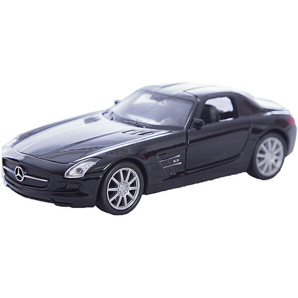 Модель машины 1:34-39 Mercedes-Benz SLS AMG, Welly Модель машины 1:34-39 Mercedes-Benz SLS AMG, WellyМашинки<br>Модель машины Mercedes-Benz SLS AMG от Welly (Велли) станет замечательным подарком для автолюбителей всех возрастов. В коллекции масштабных моделей Welly представлено все многообразие автотехники: ретро-автомобили, легковые автомобили различных марок, грузовики, автомобили городских служб и многое другое. Все машинки отличаются высокой степенью детализации и тщательной проработкой всех элементов.<br><br>Машинка Mercedes-Benz SLS AMG представляет собой точную копию настоящего автомобиля в масштабе 1:34-39. Немецкий суперкар Mercedes-Benz SLS AMG впервые был представлен в 2009 году на мотор-шоу во Франкфурте, он является самым быстрым автомобилем в модельном ряду Mercedes. Модель от Welly оснащена прочными стеклами и зеркалами заднего вида, интерьер салона и органы управления тщательно проработаны. Передние двери, выполненные по схеме гильотина открываются. Автомобиль снабжен инерционным механизмом: если откатить машинку назад, а затем резко отпустить, автомобиль быстро поедет вперёд. Корпус машинки выполнен из металла, а отделка салона и декоративные элементы из пластика.<br><br>Дополнительная информация:<br><br>- Материал: металл, пластик, колеса прорезиненные.<br>- Масштаб: 1:34-39.<br>- Размер упаковки: 15 х 6 х 11 см.<br>- Вес: 0,15 кг. <br><br>Модель машины Mercedes-Benz SLS AMG, Welly можно купить в нашем интернет-магазине.<br><br>Ширина мм: 60<br>Глубина мм: 150<br>Высота мм: 110<br>Вес г: 149<br>Возраст от месяцев: 36<br>Возраст до месяцев: 192<br>Пол: Мужской<br>Возраст: Детский<br>SKU: 3777922
