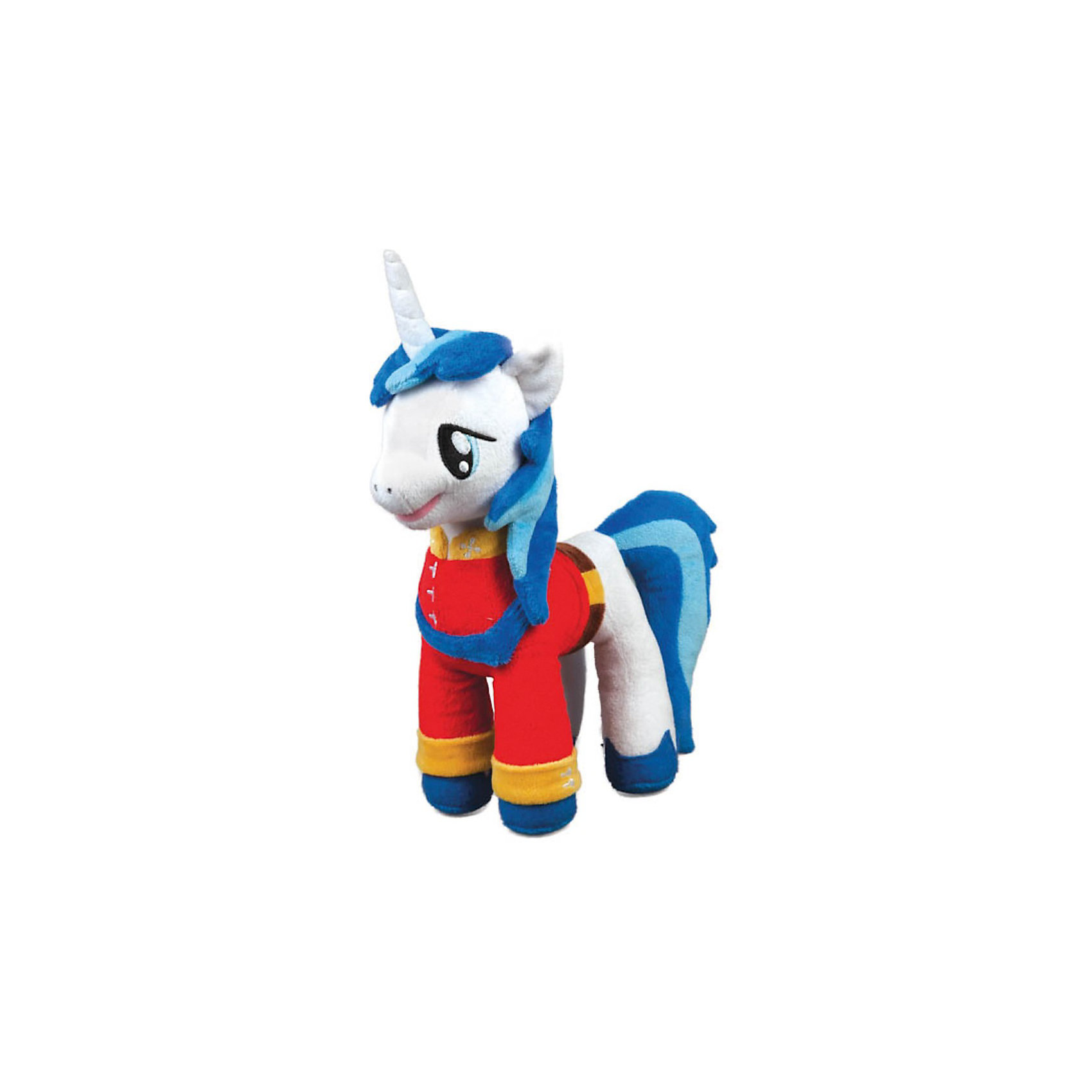 Пони Принц Армор, со звуком, My little Pony, МУЛЬТИ-ПУЛЬТИ Пони Принц Армор, со звуком, My little Pony, МУЛЬТИ-ПУЛЬТИЛюбимые герои<br>Мягкая игрушка Пони Принц Армор, My little Pony (Моя маленькая Пони) от Мульти-Пульти станет замечательным подарком для Вашего ребенка. Принц Армор - один из персонажей популярного мультсериала Мой маленький пони (My Little Pony) о<br>сказочном городке Понивилле населенном волшебными очаровательными пони. Внешний вид игрушки полностью соответствует своему персонажу: пони принц одет в красный праздничный наряд, у него роскошная синяя грива и большие добрые глаза. Лошадка озвучена: произносит фразы и поет песенки из мультфильма.<br><br>Дополнительная информация:<br><br>- Материал: текстиль, синтепон.<br>- Требуются батарейки (входят в комплект).<br>- Высота лошадки: 25 см.<br>- Размер упаковки: 10 x 28 x 13 см.<br>- Вес: 0,28 кг.<br><br>Мягкую игрушку Пони Принц Армор, My little Pony, Мульти-Пульти можно купить в нашем интернет-магазине.<br><br>Ширина мм: 270<br>Глубина мм: 120<br>Высота мм: 430<br>Вес г: 290<br>Возраст от месяцев: 6<br>Возраст до месяцев: 60<br>Пол: Женский<br>Возраст: Детский<br>SKU: 3778117