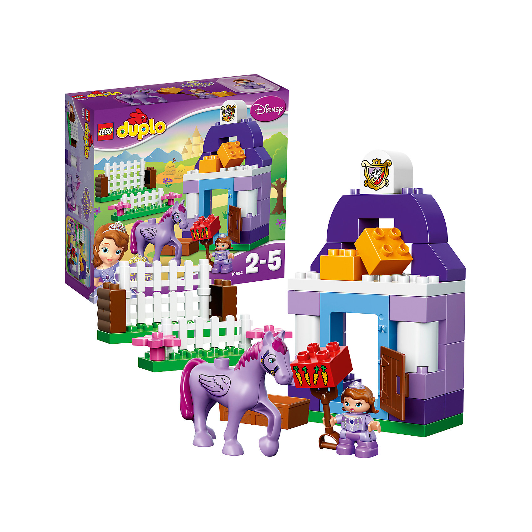 LEGO DUPLO 10594: София Прекрасная: королевская конюшня от myToys LEGO DUPLO 10594: София Прекрасная: королевская конюшня от myToys