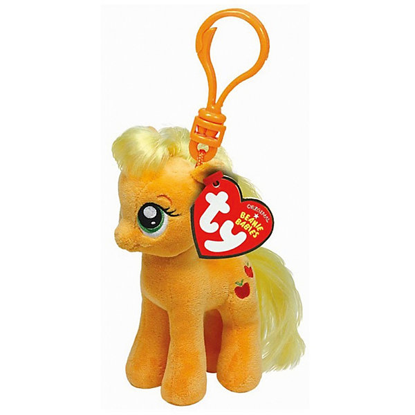 Пони Эпл Джек на брелке, 15 см, My little Pony, Ty Пони Эпл Джек на брелке, 15 см, My little Pony, TyМягкие игрушки из мультфильмов<br>Пони Эпл Джек на брелке, 15 см, My little Pony (Моя маленькая Пони), Ty всегда может быть рядом! Она с удовольствием поселится на рюкзаке, телефоне или связке ключей. Игрушка выполнена в виде брелока. Пристегнуть ее можно с помощью карабина. Милая Пони Эпл Джек с невероятно добрыми искренними глазками еще никого не оставляла равнодушным! У пони мягкая шерстка бежевого цвета, светлая грива и длинный хвост. Она будет только радовать девочку своим улыбающимся личиком. Игрушка изготовлена из высококачественных материалов, которые не принесут вреда детскому здоровью.<br><br>Дополнительная информация:<br><br>- Игрушка развивает: тактильные навыки, зрительную координацию, мелкую моторику рук<br>- Яркие и стойкие цвета приятны для глаз<br>- Материал: текстиль, искусственный мех<br>- Наполнение: синтепон<br>- Размер игрушки: 15 см.<br><br>Мягкая игрушка Пони Эпл Джек на брелке, 15 см, My little Pony, Ty - подарите себе и своему ребенку частичку радости!<br><br>Мягкую игрушку Пони Эпл Джек на брелке, 15 см, My little Pony (Май литл Пони), Ty можно купить в нашем интернет-магазине.<br><br>Ширина мм: 360<br>Глубина мм: 190<br>Высота мм: 153<br>Вес г: 29<br>Возраст от месяцев: 36<br>Возраст до месяцев: 120<br>Пол: Женский<br>Возраст: Детский<br>SKU: 3789508