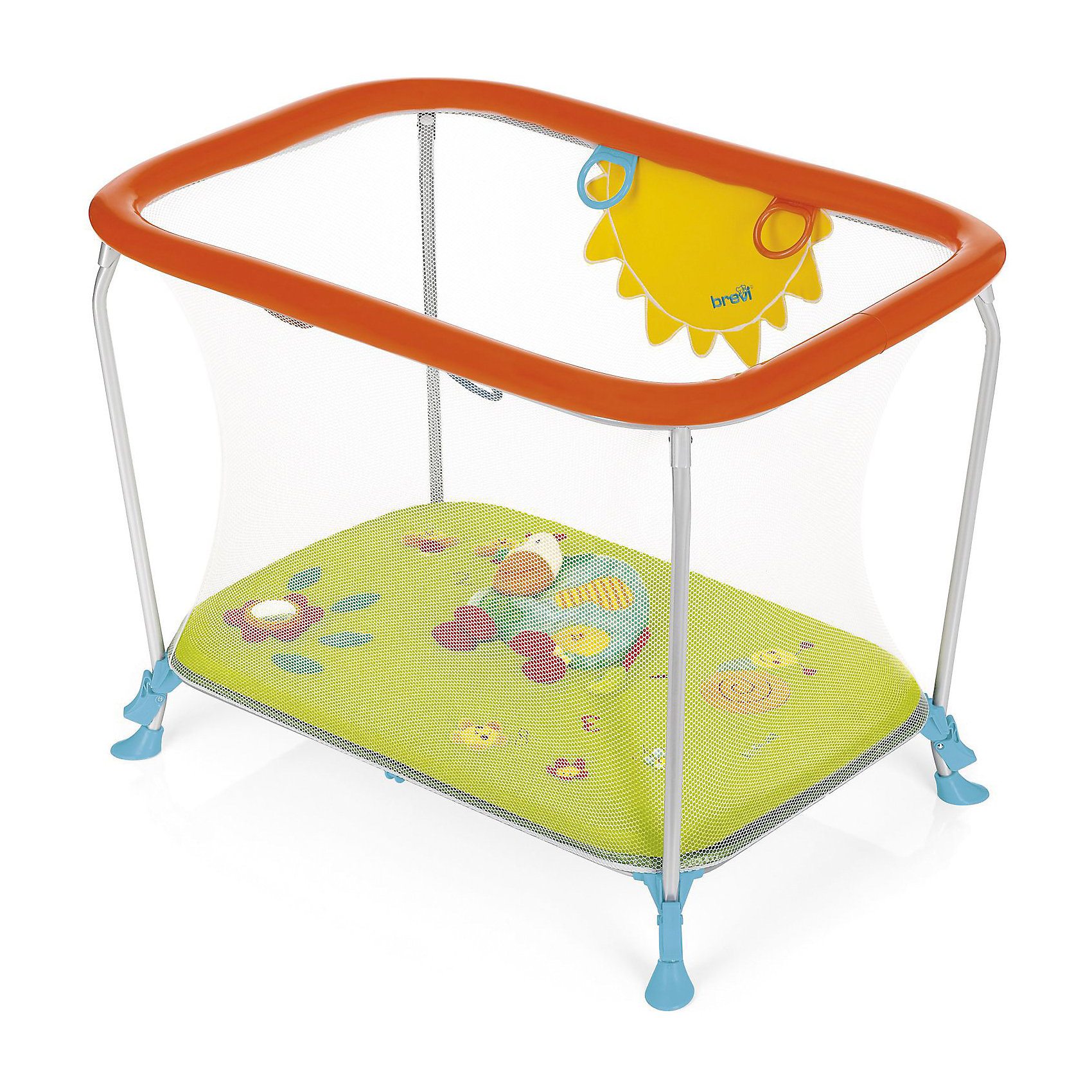 Манеж игровой Soft Play Green Farm, Brevi, мульти Манеж игровой Soft Play Green Farm, Brevi, мультиИгровые манежи<br>Прекрасный манеж Soft Play Green Farm, Brevi (Бреви) специально создан для того, чтобы малыш получил максимальное развитие и комфорт, пока мама занята. Прямоугольный манеж можно ставить в любую часть комнаты, ведь со всех сторон он покрыт безопасной сеткой, которая создает малышу хороший обзор. Помимо яркого матрасика на молнии в манеже множество развивающих игрушек, которые надолго займут любопытного кроху. Три игрушки можно перемещать: маленькая корова и мышь, большая корова с «музыкальным» туловищем и колокольчиками в рогах. Так же чехол украшен игрушками, которые будут побуждать малыша вставать, чтобы дотянуться до них: улитка с колокольчиком, две пчёлки, музыкальные цветочки и большой цветок с безопасным зеркалом. На бортиках удобные ручки, которые станут прекрасными помощниками, когда кроха будет учиться стоять самостоятельно. Настоящий игровой центр Soft Play Green Farm еще и очень компактный, он без труда складывается и может стоять в вертикальном положении. Абсолютно безопасные края и дно защитят кроху от возможных ударов, а плоское дно обеспечит формирование правильной осанки. Вы так же можете обеспечить полную гигиену, благодаря легко моющимся покрытиям. Манеж Soft Play Green Farm, Brevi (Бреви) - лучший помощник современной мамы!<br><br>Дополнительная информация:<br><br>- Покрытие не содержит фталаты;<br>- Подходит для детей до 3 лет ;<br>- Сетка, через которую ребенок может следить за тем, что происходит вокруг, соответствует всем нормам безопасности;<br>- Чудесный манеж, наполненный развивающими игрушками;<br>- 4 ручки, с помощью которых малыш может подняться на ножки;<br>- Все покрытия легко моются, а игрушки можно стирать;<br>- В сложенном состоянии занимает очень мало места – может самостоятельно стоять вертикальном положении;<br>- Размеры: 111 х 80 х 77 см; <br>- Размеры в сложенном виде: 82 x 25 см;<br>- Вес: 9 кг<br><br>Манеж Soft Play Green Farm, Brevi (Бреви), можно купить в нашем интернет-магазине.<br><br>Ширина мм: 1130<br>Глубина мм: 820<br>Высота мм: 270<br>Вес г: 9600<br>Возраст от месяцев: 6<br>Возраст до месяцев: 18<br>Пол: Унисекс<br>Возраст: Детский<br>SKU: 3790293