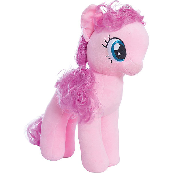 Пони Пинки Пай, 51 см, My little Pony Пони Пинки Пай, 51 см, My little PonyМягкие игрушки из мультфильмов<br>Мягкая игрушка Пони Пинки Пай, My little Pony порадует всех юных поклонниц волшебных лошадок из популярного мультсериала Моя маленькая Пони: Дружба -это чудо ( My Little Pony: Friendship IsMagic). Пони Пинки Пай (Pinkie Pie) - самая веселая и озорная во всем Понивилле, она живет и работает в кондитерской «Сахарный дворец» и устраивает лучшие в городке вечеринки. <br><br>Внешний вид игрушки полностью соответствует своей героине из мультфильма. У лошадки мягкая, приятная на ощупь светло-розовая шерстка, розовые грива и хвост. Глазки и знак отличия - воздушные шарики искусно вышиты. Игрушка выполнена из качественных, безопасных для детей материалов.<br><br>Дополнительная информация:<br><br>- Материал: искусственный мех, синтепон.<br>- Размер игрушки: 51 см.<br>- Размер упаковки: 40 x 25 x 51 см.<br>- Вес: 0,3 кг.<br><br>Мягкую игрушку Пони Пинки Пай, My little Pony (Май литл Пони) можно купить в нашем интернет-магазине.<br><br>Ширина мм: 400<br>Глубина мм: 250<br>Высота мм: 510<br>Вес г: 300<br>Возраст от месяцев: 24<br>Возраст до месяцев: 120<br>Пол: Женский<br>Возраст: Детский<br>SKU: 3833924