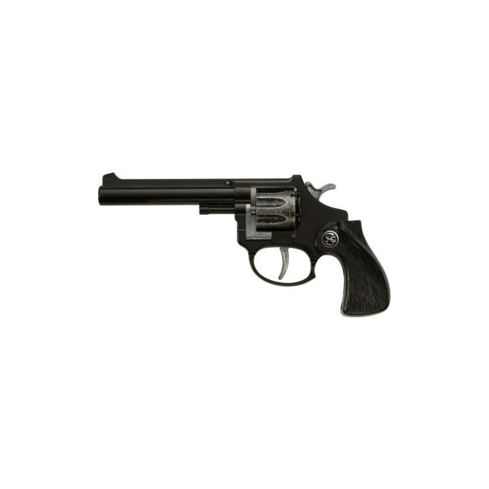 Пистолет R 88, Schrodel Пистолет R 88, SchrodelИгрушечное оружие<br>Пистолет R 88, Schrodel (Шрёдел) – детский восьмизарядный пистолет изготовленный в натуральную величину из высококачественного материала.<br>Игрушечные револьверы от немецкой компании Schrodel (Шрёдел) — лучшие игрушки для военных и в схожих социально-ролевых играх мальчишек. Револьвер черного цвета с барабаном, вмещающим 8 пистонов, подарит вашему мальчику массу положительных и ярких эмоций. Игровой пистолет имеет непревзойденное качество исполнения и великолепную детализацию, что делает пистолет похожим на реальную модель. Игра с игрушечным оружием поможет вашему малышу развить координацию движений, ловкость, логическое мышление и воображение. Все игрушки компании Schrodel выполнены из нетоксичных и качественных материалов, безопасных для здоровья ребенка.<br><br>Дополнительная информация:<br><br>- Ёмкость магазина: 8 зарядов<br>- Пистоны приобретаются отдельно<br>- Цвет: черный<br>- Материал: металл и пластик<br>- Размер игрушки: 18 см.<br>- Обязательно ознакомьтесь с инструкцией и соблюдайте меры безопасности<br><br>Пистолет R 88, Schrodel (Шрёдел) можно купить в нашем интернет-магазине.<br><br>Ширина мм: 80<br>Глубина мм: 200<br>Высота мм: 30<br>Вес г: 90<br>Возраст от месяцев: 84<br>Возраст до месяцев: 168<br>Пол: Мужской<br>Возраст: Детский<br>SKU: 3838993