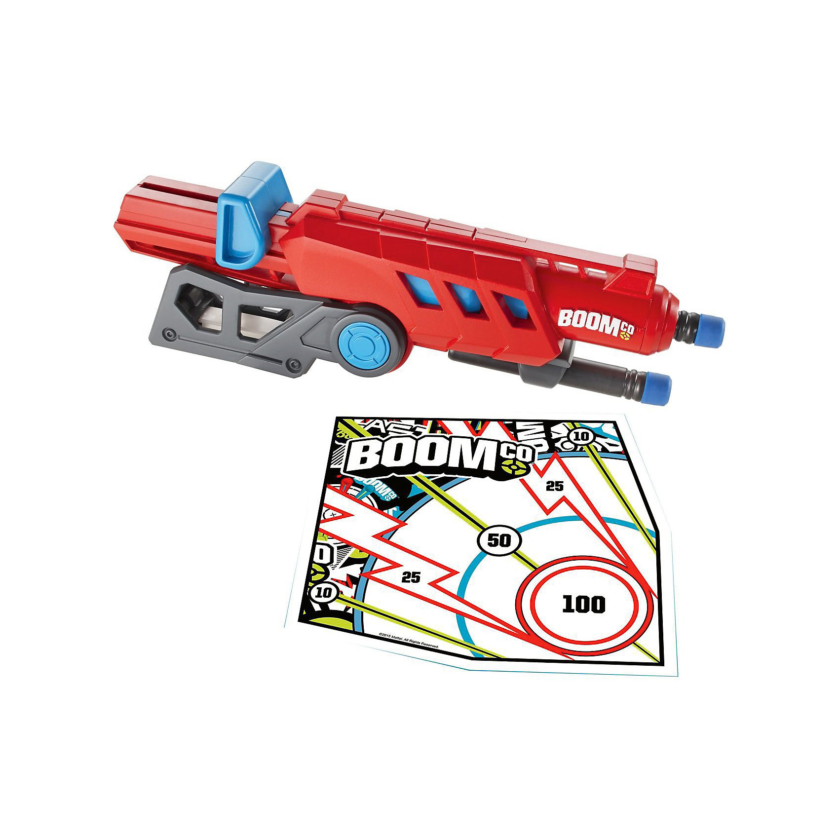 Бластер Rail Blast, BOOMco Бластер Rail Blast, BOOMcoИгрушечное оружие<br>С бластером Rail Blast ты выйдешь победителем из любой битвы! Используй его для стрельбы единичными патронами на большую дистанцию либо прикрепи его другим бластерам BOOMco (Бумко) с помощью ручки, чтобы нанести двойной удар. Заряды для бластера сделаны из полимерных материалов и имеют мягкий закругленный наконечник для еще большей безопасности. Игрушка изготовлена из прочного гипоаллергенного пластика высокого качества.<br><br>Дополнительная информация:<br><br>- Комплектация: бластер,3 стрелы с наконечниками Smart Stick, мишень со специальным покрытием.<br>- Материал: пластик.<br>- Размер упаковки: 4,5x19x23 см.<br>- Дальность стрельбы: <br>- Соблюдайте осторожность не стреляйте в лицо и глаза!<br><br>Бластер Rail Blast, BOOMco (Бумко), можно купить в нашем магазине.<br><br>Ширина мм: 233<br>Глубина мм: 198<br>Высота мм: 53<br>Вес г: 228<br>Возраст от месяцев: 36<br>Возраст до месяцев: 72<br>Пол: Мужской<br>Возраст: Детский<br>SKU: 3841406