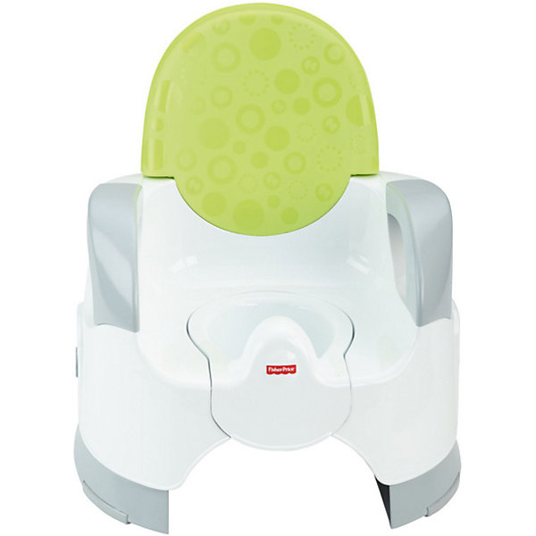 Зеленый горшок Fisher-price Удобство и комфорт Зеленый горшок Fisher-price Удобство и комфортДетские горшки и писсуары<br>Горшок, который позволяет малышам чувствовать себя комфортно, безопасно и расслабленно, быстрее помогает научиться пользоваться туалетом. У горшка есть два регулируемых уровня высоты сиденья (чтобы было не слишком низко и не слишком высоко), подлокотники и удобная высокая спинка. Встроенная защита от брызг для мальчиков помогает поддерживать чистоту, а съемная емкость и гладкая поверхность легко моются. Горшок изготовлен из высококачественного прочного пластика безопасного для детей. <br><br>Дополнительная информация:<br><br>- Материал: пластик.<br>- Цвет: белый, зеленый.<br>- Съемная емкость. <br>- Два регулируемых уровня высоты сиденья.<br><br>Зеленый горшок Удобство и комфорт, Fisher-price (Фишер-прайс), можно купить в нашем магазине.<br><br>Ширина мм: 349<br>Глубина мм: 266<br>Высота мм: 368<br>Вес г: 2062<br>Возраст от месяцев: 9<br>Возраст до месяцев: 24<br>Пол: Унисекс<br>Возраст: Детский<br>SKU: 3863165