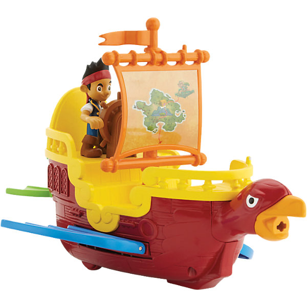 Пиратский Корабль Парящий Фрегат, Fisher Price, Джейк и пираты Нетландии Пиратский Корабль Парящий Фрегат, Fisher Price, Джейк и пираты НетландииКорабли и лодки<br>Характеристики:<br><br>• Вид игр: сюжетно-ролевые игры<br>• Пол: для мальчиков<br>• Материал: пластик<br>• Цвет: в ассортименте<br>• Комплектация: фигурка Джейка, фрегат, фигурка попугая<br>• Размер (Д*Ш*В): 35*10*25,5 см<br>• Вес: 500 г<br>• Серия: Джейк и пираты Нетландии<br><br>Пиратский Корабль Парящий Фрегат, Fisher Price, Джейк и пираты Нетландии включает в себя фигурку популярного героя мультсериала – Джейка и парящий фрегат. В наборе также имеется фигурка попугая. Фигурки персонажей и аксессуары выполнены с высокой точностью соответствия прототипам. Игровые элементы изготовлены из безопасного и прочного пластика. Сюжетно-ролевые игры с набором позволят не только воссоздать наиболее понравившиеся сюжеты из сериала, но и придумать свою историю с ловким и смелым героем.<br><br>Пиратский Корабль Парящий Фрегат, Fisher Price, Джейк и пираты Нетландии можно купить в нашем интернет-магазине.<br><br>Ширина мм: 358<br>Глубина мм: 109<br>Высота мм: 231<br>Вес г: 541<br>Возраст от месяцев: 36<br>Возраст до месяцев: 60<br>Пол: Унисекс<br>Возраст: Детский<br>SKU: 3863175