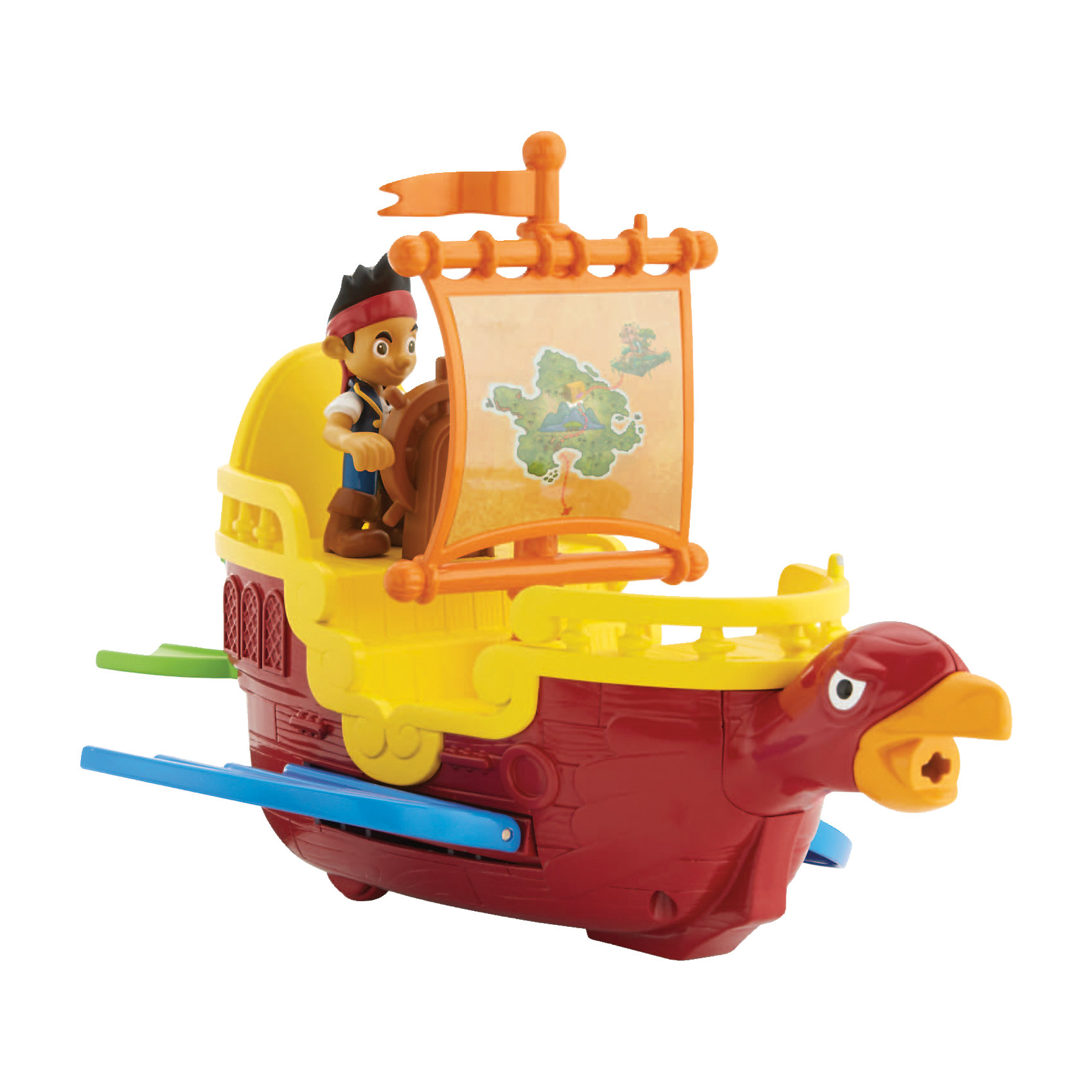 Пиратский Корабль Парящий Фрегат, Fisher Price, Джейк и пираты Нетландии Пиратский Корабль Парящий Фрегат, Fisher Price, Джейк и пираты НетландииКорабли и лодки<br>Характеристики:<br><br>• Вид игр: сюжетно-ролевые игры<br>• Пол: для мальчиков<br>• Материал: пластик<br>• Цвет: в ассортименте<br>• Комплектация: фигурка Джейка, фрегат, фигурка попугая<br>• Размер (Д*Ш*В): 35*10*25,5 см<br>• Вес: 500 г<br>• Серия: Джейк и пираты Нетландии<br><br>Пиратский Корабль Парящий Фрегат, Fisher Price, Джейк и пираты Нетландии включает в себя фигурку популярного героя мультсериала – Джейка и парящий фрегат. В наборе также имеется фигурка попугая. Фигурки персонажей и аксессуары выполнены с высокой точностью соответствия прототипам. Игровые элементы изготовлены из безопасного и прочного пластика. Сюжетно-ролевые игры с набором позволят не только воссоздать наиболее понравившиеся сюжеты из сериала, но и придумать свою историю с ловким и смелым героем.<br><br>Пиратский Корабль Парящий Фрегат, Fisher Price, Джейк и пираты Нетландии можно купить в нашем интернет-магазине.<br><br>Ширина мм: 358<br>Глубина мм: 109<br>Высота мм: 231<br>Вес г: 541<br>Возраст от месяцев: 36<br>Возраст до месяцев: 60<br>Пол: Унисекс<br>Возраст: Детский<br>SKU: 3863175