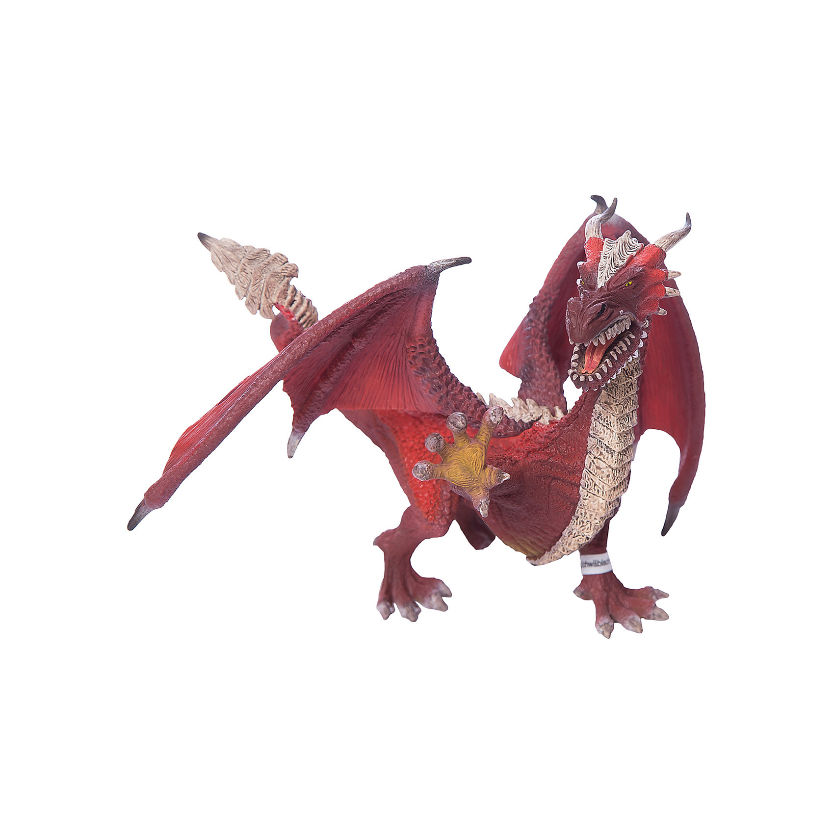 Дракон Воин, Schleich Дракон Воин, SchleichДраконы и динозавры<br>Дракон Воин, Schleich (Шляйх) – это высококачественная игровая фигурка.<br>Дракон Воин из серии Рыцари от Schleich (Шляйх) - восхитительная фигурка дракона, которая сделает игры с рыцарями и воинами еще увлекательнее. Дракон Воин самый умный из всех драконов. У него самое мощное и самое сильное пламя. В сочетании с его интеллектуальными способностями, острые зубы, мощные, сильные когтистые лапы, хвост и пламя, а также выдающиеся лётные качества, наносят разрушительный урон строениям и живой силе противника. Великие познания в тактике ведения боя, умение предвидеть ситуацию на несколько шагов вперёд - ему бы в полководцы! <br>Прекрасно выполненные фигурки Schleich (Шляйх) отличаются высочайшим качеством игрушек ручной работы. Каждая фигурка разработана с учетом исследований в области педагогики и производится как настоящее произведение для маленьких детских ручек. Все фигурки Schleich (Шляйх) сделаны из гипоаллергенных высокотехнологичных материалов, раскрашены вручную и не вызывают аллергии у ребенка.<br><br>Дополнительная информация:<br><br>- Размер фигурки: 21,5 х 15,5 х 13,5 см.<br>- Материал: высококачественный каучуковый пластик<br><br>Фигурку Дракон Воин, Schleich (Шляйх) можно купить в нашем интернет-магазине.<br><br>Ширина мм: 200<br>Глубина мм: 154<br>Высота мм: 162<br>Вес г: 204<br>Возраст от месяцев: 36<br>Возраст до месяцев: 96<br>Пол: Мужской<br>Возраст: Детский<br>SKU: 3875879