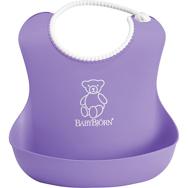 Мягкий нагрудник с карманом, BabyBjorn, фиолетовый Мягкий нагрудник с карманом, BabyBjorn, фиолетовыйНагрудники и салфетки<br>Мягкий нагрудник с карманом BabyBjorn (БэйбиБьёрн) - функциональный и удобный нагрудник для активных детишек!<br>Мягкий нагрудник с карманом поможет провести процесс кормления ребенка в чистоте. Нагрудник имеет эргономичную форму и глубокий карман для улавливания пищи. Горловина нагрудника имеет мягкую поверхность и не царапает шею малыша, а замочек легко застегивается на нужную длину.<br><br>Дополнительная информация:<br><br>- регулируемая застёжка<br>- глубокий кармашек спереди<br>- можно мыть в посудомоечной машине<br>- материал: полипропилен (ПП) и термоэластопласт (ТЭП).<br>- Размер горловины: от 19 до 30 см<br><br>Мягкий нагрудник с карманом, BabyBjorn, фиолетовый можно купить в нашем магазине.<br><br>Ширина мм: 60<br>Глубина мм: 40<br>Высота мм: 215<br>Вес г: 84<br>Возраст от месяцев: 6<br>Возраст до месяцев: 36<br>Пол: Унисекс<br>Возраст: Детский<br>SKU: 3888122