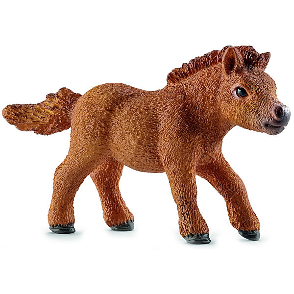 Жеребёнок Мини Шетти, Schleich Жеребёнок Мини Шетти, SchleichМир животных<br>Жеребёнок Мини Шетти, Schleich (Шляйх) – это высококачественная коллекционная и игровая фигурка.<br>Фигурка жеребёнка Мини Шетти прекрасно разнообразит игру вашего ребенка и станет отличным пополнением коллекции его фигурок животных. Пони породы Шетти назван в честь острова неподалеку от Шотландии. Они очень выносливы и использовались в сельском хозяйстве и горнодобывающей промышленности в холодном суровом климате. Сейчас эту породу лошадей можно увидеть в зоопарках, цирках, они используются для занятий с детьми и взрослыми, поскольку очень дружелюбные и отличаются спокойными, плавными движениями. У этой породы сильные и короткие ноги, немного выгнутая спина и отвисающий живот. У них очень элегантная маленькая голова. Обычно рождается один детёныш. Детёныши рождаются с пятнами. <br><br>Прекрасно выполненные фигурки Schleich (Шляйх) являются максимально точной копией настоящих животных и отличаются высочайшим качеством игрушек ручной работы. Каждая фигурка разработана с учетом исследований в области педагогики и производится как настоящее произведение для маленьких детских ручек. Все фигурки Schleich (Шляйх) сделаны из гипоаллергенных высокотехнологичных материалов, раскрашены вручную и не вызывают аллергии у ребенка.<br><br>Дополнительная информация:<br><br>- Размер фигурки: 4,3 x 7,5 x 1,8 см.<br>- Материал: высококачественный каучуковый пластик<br><br>Фигурку Жеребёнка Мини Шетти, Schleich (Шляйх) можно купить в нашем интернет-магазине.<br><br>Ширина мм: 89<br>Глубина мм: 65<br>Высота мм: 20<br>Вес г: 16<br>Возраст от месяцев: 36<br>Возраст до месяцев: 96<br>Пол: Женский<br>Возраст: Детский<br>SKU: 3902502