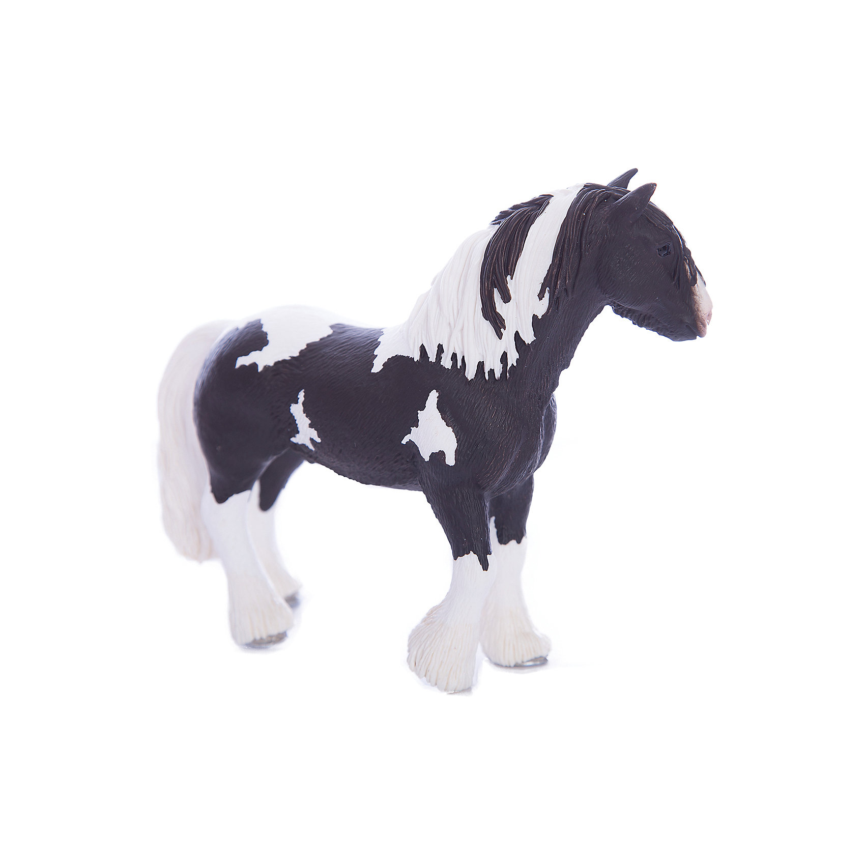 Жеребец Тинкер, Schleich Жеребец Тинкер, SchleichМир животных<br>Жеребец Тинкер, Schleich (Шляйх) – это высококачественная коллекционная и игровая фигурка.<br>Фигурка жеребца Тинкер прекрасно разнообразит игру вашего ребенка и станет отличным пополнением коллекции его фигурок животных. Тинкер или Цыганская упряжная — порода лошадей, сформировавшаяся в Ирландии. В Германии и Голландии эта порода называется «тинкер», в Ирландии — «ирландский коб» или «местной пегой». Цыганская упряжная — универсальная лошадь, подходящая для начинающего всадника. Лошади флегматичны и спокойны. Они имеют средний рост, широкое тело. Голова лошади массивная и грубая, имеет бородку и горбатый профиль. У этой породы очень густые грива, чёлка и хвост. Круп лошади мощный и рельефный, спина прямая и короткая, шея сильная и короткая, плечи мощные. Ноги сильные и крепкие. Копыта очень прочные, сильно оброслые — густые фризы на копытах начинаются от скакательных и запястных суставов и закрывают почти всё копыто. <br>Прекрасно выполненные фигурки Schleich (Шляйх) являются максимально точной копией настоящих животных и отличаются высочайшим качеством игрушек ручной работы. Каждая фигурка разработана с учетом исследований в области педагогики и производится как настоящее произведение для маленьких детских ручек. Все фигурки Schleich (Шляйх) сделаны из гипоаллергенных высокотехнологичных материалов, раскрашены вручную и не вызывают аллергии у ребенка.<br><br>Дополнительная информация:<br><br>- Размер фигурки: 11,3 x 13,6 x 4,5 см.<br>- Материал: высококачественный каучуковый пластик<br><br>Фигурку Жеребца Тинкер, Schleich (Шляйх) можно купить в нашем интернет-магазине.<br><br>Ширина мм: 137<br>Глубина мм: 113<br>Высота мм: 44<br>Вес г: 180<br>Возраст от месяцев: 36<br>Возраст до месяцев: 96<br>Пол: Женский<br>Возраст: Детский<br>SKU: 3902512