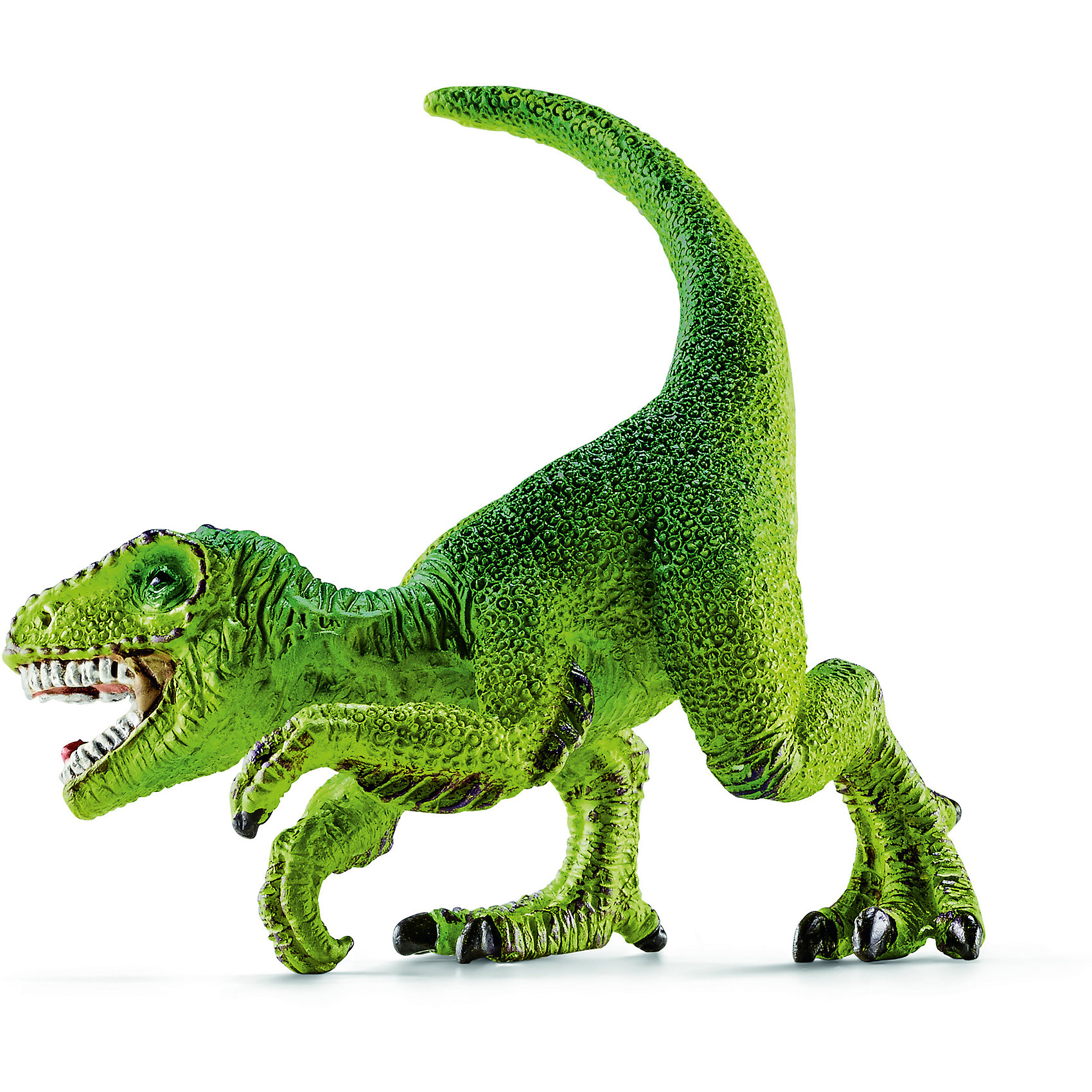 Велоцираптор, мини, Schleich Велоцираптор, мини, SchleichДревний динозавр Велоцираптор, проживающий на земле много миллионов лет назад, представлен немецкой компанией Schleich (Шляйх) в виде стоящего на задних лапах динозавра яркого зеленого цвета. Велоцираптор отличается от своих сородичей длинным хвостом, мощными лапами и огромными острыми зубами, которые помогают ему находить пищу и сражаться с врагами.<br><br>Игрушка динозавра выполнена из качественного каучукового пластика, который безопасен для детей и не вызывает аллергию. <br><br>Дополнительная информация:<br><br>Материал: каучуковый пластик<br>Размер игрушки: 5 x 4.8 x 4 см<br><br>Велоцираптора, мини, Schleich (Шляйх) можно купить в нашем магазине.<br><br>Ширина мм: 93<br>Глубина мм: 71<br>Высота мм: 30<br>Вес г: 12<br>Возраст от месяцев: 36<br>Возраст до месяцев: 96<br>Пол: Мужской<br>Возраст: Детский<br>SKU: 3902516