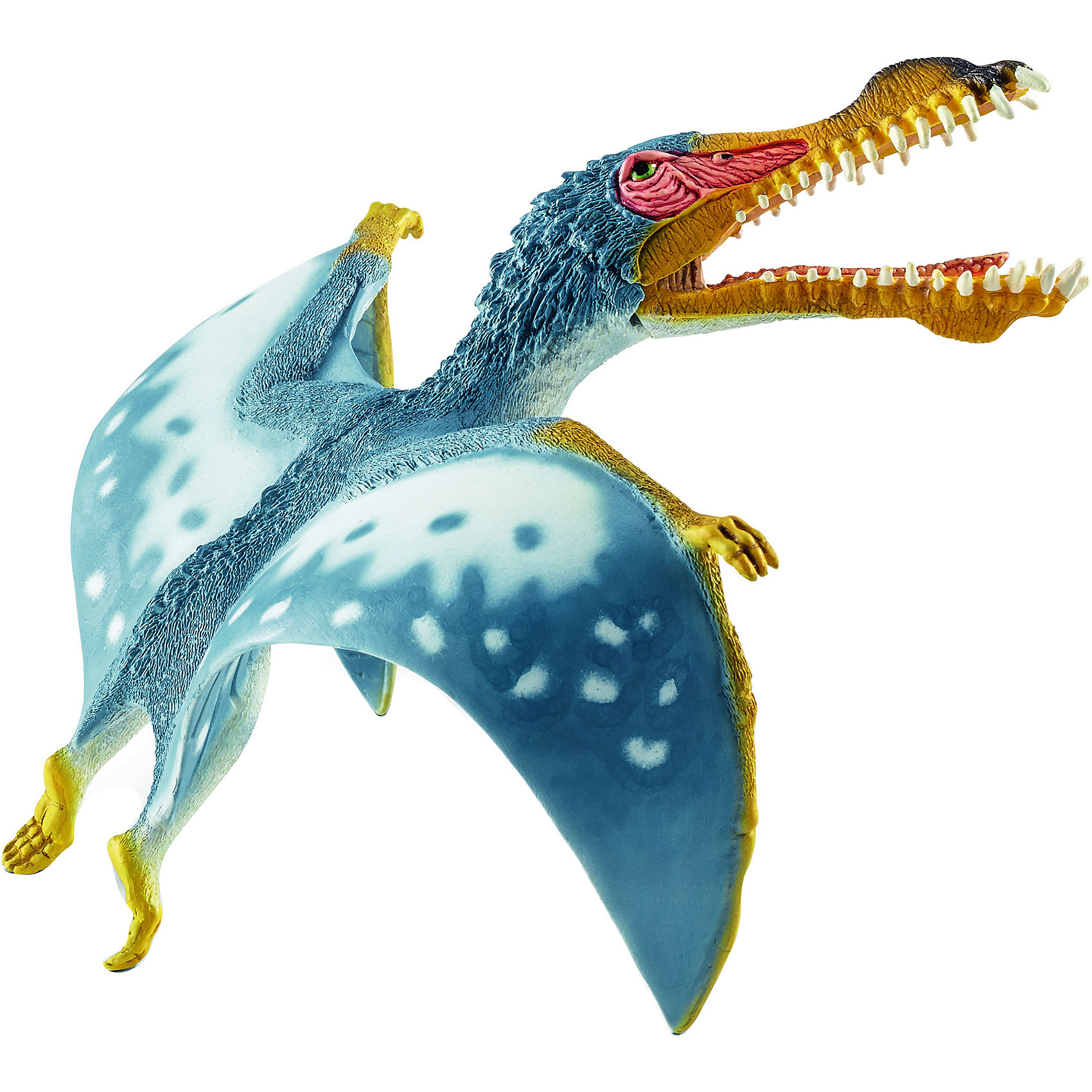Анханкуера, Schleich Анханкуера, SchleichДраконы и динозавры<br>Анханкуера, Schleich (Шляйх) – это высококачественная коллекционная и игровая фигурка.<br>Древнее животное Анханкуера представлено в виде фигурки птерозавра и непременно порадует маленьких любителей доисторических животных своей реалистичностью. Этот птерозавр имел узкое тело, длинный череп, похожий на голову крокодила, длинные острые зубы и очень широкие крылья. Их размах доходил до 4-х метров. <br>Прекрасно выполненные фигурки Schleich (Шляйх) отличаются высочайшим качеством игрушек ручной работы. Каждая фигурка разработана с учетом исследований в области педагогики и производится как настоящее произведение для маленьких детских ручек. Все фигурки Schleich (Шляйх) сделаны из гипоаллергенных высокотехнологичных материалов, раскрашены вручную и не вызывают аллергии у ребенка.<br><br>Дополнительная информация:<br><br>- Размер фигурки: 6 х 14,2 х 14 см.<br>- Материал: высококачественный каучуковый пластик<br><br>Фигурку Анханкуера, Schleich (Шляйх) можно купить в нашем интернет-магазине.<br><br>Ширина мм: 78<br>Глубина мм: 180<br>Высота мм: 4<br>Вес г: 62<br>Возраст от месяцев: 36<br>Возраст до месяцев: 96<br>Пол: Мужской<br>Возраст: Детский<br>SKU: 3902523