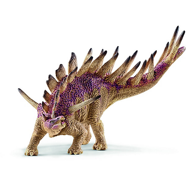 Кентрозавр, Schleich Кентрозавр, SchleichМир животных<br>Кентрозавр, Schleich (Шляйх) – это высококачественная коллекционная и игровая фигурка.<br>Фигурка Кентрозавра прекрасно разнообразит игру вашего ребенка и станет отличным пополнением коллекции его фигурок доисторических животных. Кентрозавры — род позднеюрских травоядных динозавров, живший на Земле 155,7—150,8 млн лет назад. Кентрозавры передвигались на четырёх конечностях, но, вероятно, могли вставать на задние лапы, дотягиваясь за пищей до высоких веток. Длина выставленного в берлинском Музее естественной истории им. Гумбольдта экземпляра 4,5 м, высота 1,5 м, но отдельные найденные кости, позволяют предполагать, что кентрозавры могли достигать 5,5 м. Хвост, состоящий из 40 позвонков, составляет чуть больше половины длины тела. Вдоль всего тела от головы до кончика хвоста тянулись два ряда костных образований, которые служили защитой от хищников. На шее и передней части туловища шли плоские и широкие пластины, далее до конца хвоста, все более длинные копьеобразные шипы. Гибкий хвост, в сочетании с расположенными на нём шипами, вероятно, представлял грозное оружие обороны. На плечах животного находилась дополнительная пара торчащих в стороны длинных шипов. Прекрасно выполненная фигурка от Schleich (Шляйх) является максимально точной копией кентрозавра. Фигурки Schleich (Шляйх) отличаются высочайшим качеством игрушек ручной работы. Каждая фигурка разработана с учетом исследований в области педагогики и производится как настоящее произведение для маленьких детских ручек. Все фигурки Schleich (Шляйх) сделаны из гипоаллергенных высокотехнологичных материалов, раскрашены вручную и не вызывают аллергии у ребенка.<br><br>Дополнительная информация:<br><br>- Размер фигурки: 1,5 х 11,9 х 11,5 см.<br>- Материал: высококачественный каучуковый пластик<br><br>Фигурку Кентрозавра, Schleich (Шляйх) можно купить в нашем интернет-магазине.<br><br>Ширина мм: 160<br>Глубина мм: 114<br>Высота мм: 68<br>Вес г: 134<br>Возраст от месяцев: 36<br>Возраст до месяцев: 96<br>Пол: Мужской<br>Возраст: Детский<br>SKU: 3902524