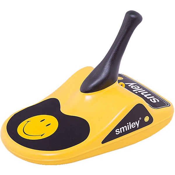 Санки Smartbob Smiley, желтые Санки Smartbob Smiley, желтыеСанки и аксессуары<br>Характеристики:<br><br>• Предназначение: для катания с горок<br>• Пол: универсальный<br>• Цвет: черный, желтый<br>• Материал: пластик<br>• Количество посадочных мест: 1<br>• Вес: 1 кг 500 гр<br>• Размеры: 53*38*32 см<br>• Максимально допустимая нагрузка: 100 кг<br><br>Санки Smartbob Smiley, желтые – эти уникальные санки предназначены для детского карвинга. Они выполнены из пластика, с мягким сидением и ручкой-джойстиком для управления санями. Санки Smartbob Smiley имеют легкий вес и яркий стильный дизайн. Катание на таких нетрадиционных санках позволяет легко маневрировать на поворотах и неровных поверхностях.<br><br>Санки Smartbob Smiley, желтые можно купить в нашем интернет-магазине.<br><br>Подробнее:<br>Для детей в возрасте: от 5 лет <br>Номер товара: 3922080<br>Страна производитель: Китай<br><br>Ширина мм: 530<br>Глубина мм: 380<br>Высота мм: 320<br>Вес г: 1500<br>Возраст от месяцев: 60<br>Возраст до месяцев: 2147483647<br>Пол: Унисекс<br>Возраст: Детский<br>SKU: 3922080