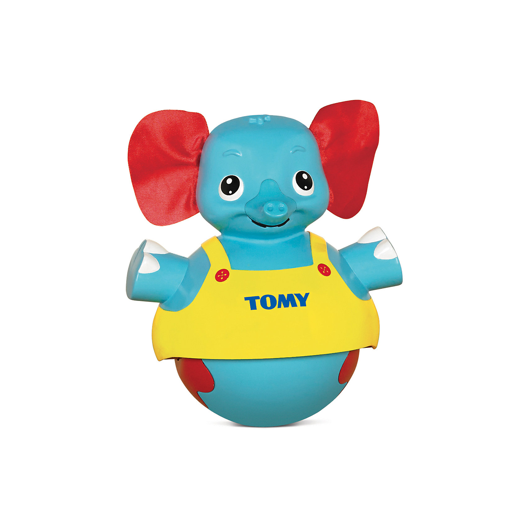 TOMY Неваляшка Слоник учится ходить, TOMY игрушки интерактивные tomy интерактивная игрушка слоник учится ходить
