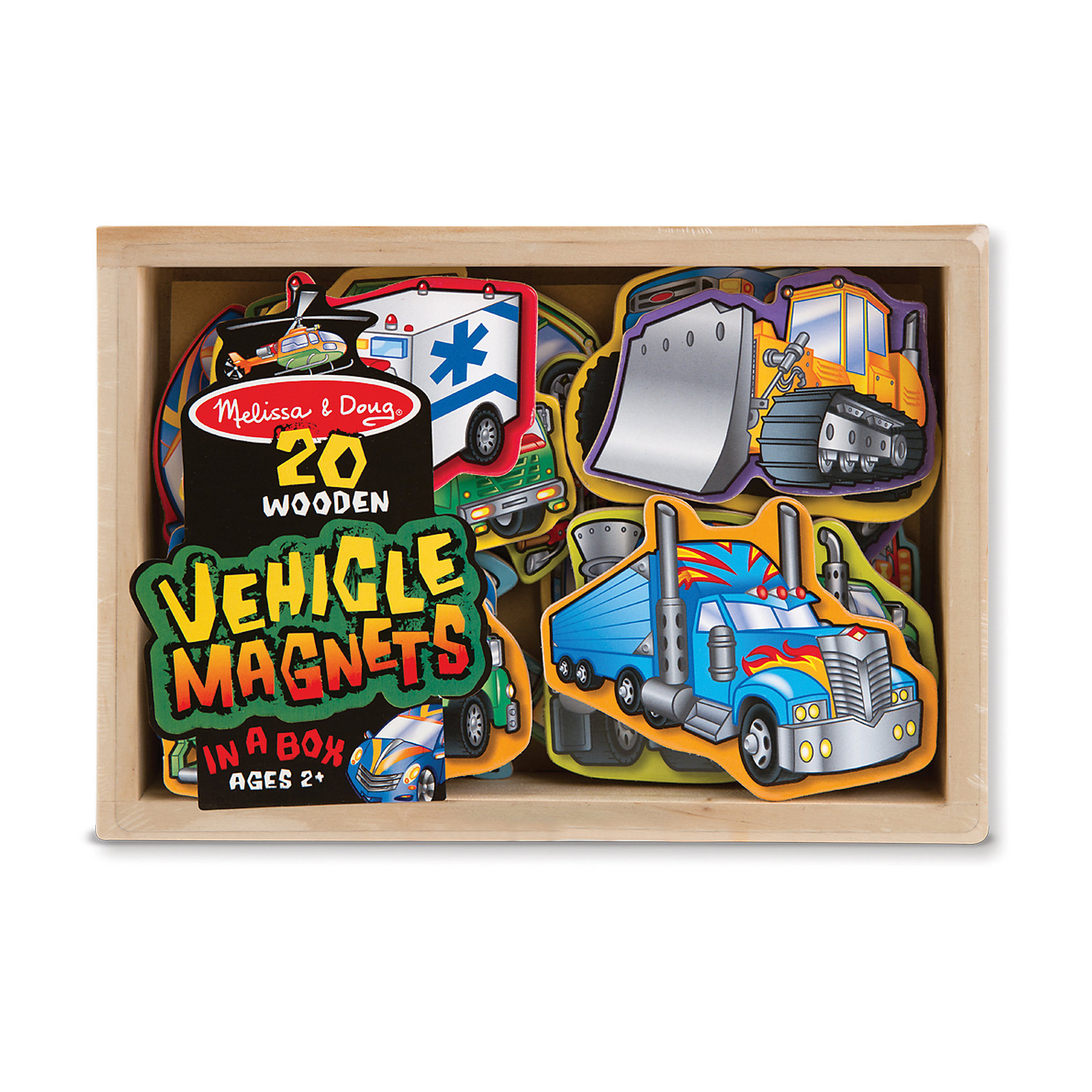 Магнитная игра Автомобили, Melissa & Doug Магнитная игра Автомобили, Melissa & DougЗамечательная магнитная игра Автомобили от известного американского бренда Melissa & Doug для мальчика. Набор содержит 20 видов автомобилей, некоторые из которых уже хорошо известны малышу, а с некоторыми придется познакомиться в процессе игры. Скорая помощь, самолет, вертолет, строительная техника, мотоцикл, лимузин - что выберет Ваш сын? Каждая фигурка выполнена из дерева с магнитом, поэтому легко крепится к холодильнику, пока мама готовит, либо к магнитной доске. Игровой набор обладает следующими особенностями:<br>- качественные материалы, приятные на ощупь;<br>- яркие насыщенные цвета;<br>- хорошие понятные изображения;<br>- прочный деревянный ящик для хранения и транспортировки.<br>Отличная игра для юного автолюбителя!<br><br>Дополнительная информация:<br>- вес: 408 гр;<br>- габариты: 140х200х40 мм;<br>- рекомендуемый возраст: от 1 года при участии родителей;<br>- состав: дерево, прессованный картон, пвх.<br><br>Магнитную игру Автомобили Melissa & Doug можно купить в нашем магазине<br><br>Ширина мм: 140<br>Глубина мм: 200<br>Высота мм: 40<br>Вес г: 408<br>Возраст от месяцев: 24<br>Возраст до месяцев: 60<br>Пол: Унисекс<br>Возраст: Детский<br>SKU: 3927716