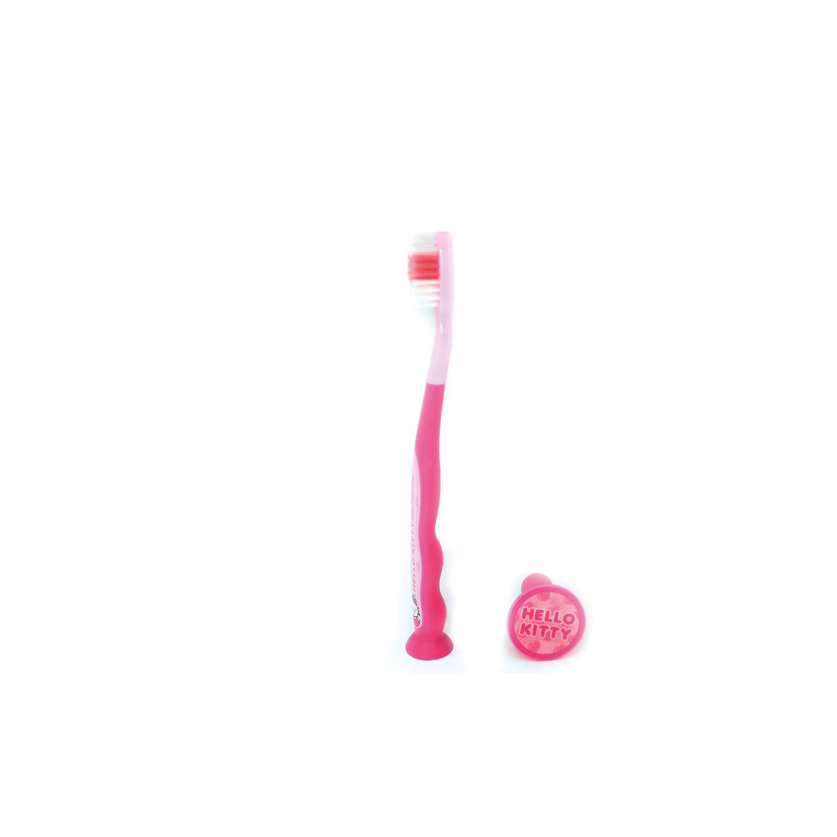 Зубная щетка Hello Kitty с защитным чехлом на присоске, Firefly от myToys Зубная щетка Hello Kitty с защитным чехлом на присоске, Firefly от myToys