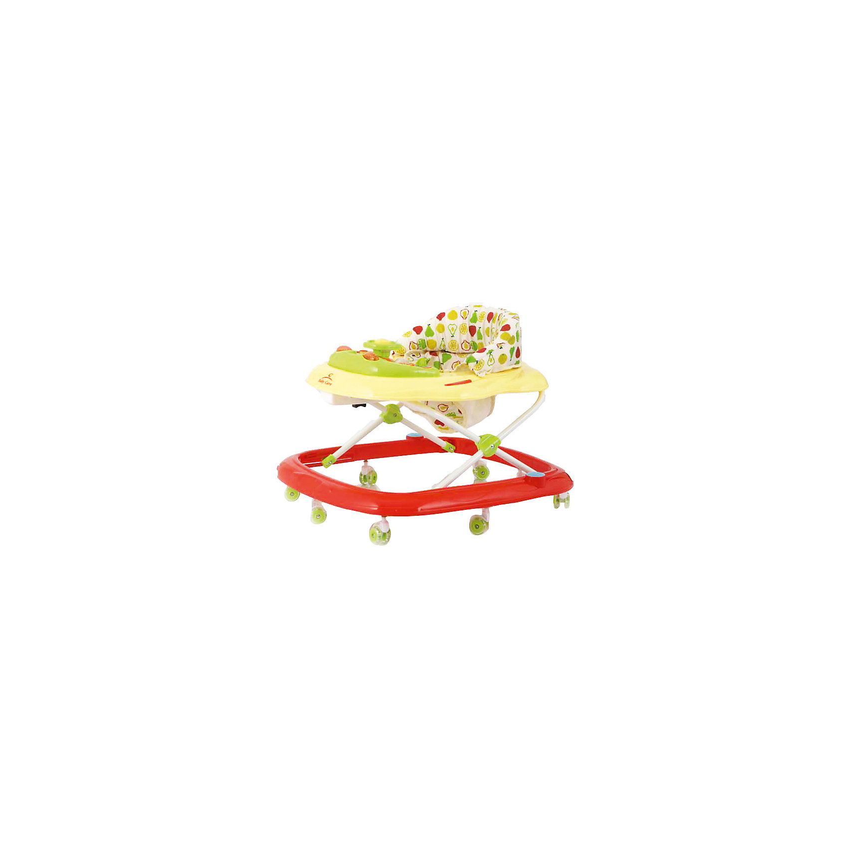Baby Care Ходунки Pilot, Baby Care, красный baby care baby care ходунки walker голубые