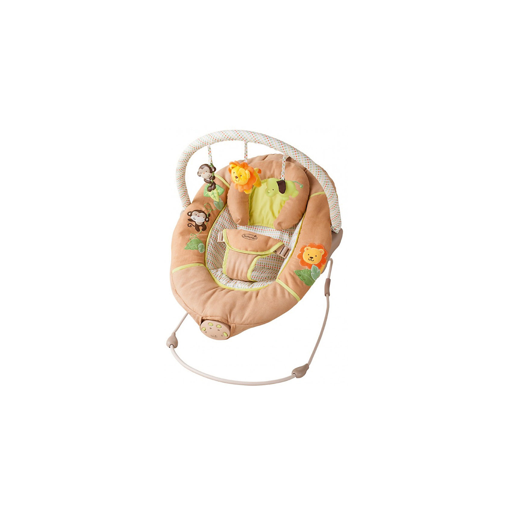 Люлька SWINGIN SAFARI, Summer Infant Люлька SWINGIN SAFARI, Summer InfantКресла-качалки<br>Люлька SWINGIN SAFARI, Summer Infant (Саммер Инфант) <br><br><br>Характеристики: <br><br>• Удобное и широкое сиденье <br>• Компактно складывается <br>• Есть колыбельная <br>• Автоматически отключается через 15 минут <br>• Нужны 3 батарейки <br>• Для детей весом 9-11 кг. <br><br>Люлька SWINGIN SAFARI отлично подойдет для вашего малыша. Она легко собирается и разбирается. Есть тихая спокойная мелодия, которая поможет вашему малышу быстро заснуть. Спальное место оборудовано специальной поддерживающей подушкой для головы. Нейтральная текстильная расцветка отлично подойдет для любой детской комнатки. Малышу в этой люльке будет очень комфортно и уютно отдыхать. А для родителей люлька станет незаменимой помощницей. <br><br>Люльку SWINGIN SAFARI, Summer Infant (Саммер Инфант) вы можете приобрести в нашем интернет-магазине<br><br>Ширина мм: 700<br>Глубина мм: 520<br>Высота мм: 450<br>Вес г: 2800<br>Возраст от месяцев: 0<br>Возраст до месяцев: 12<br>Пол: Унисекс<br>Возраст: Детский<br>SKU: 3950361