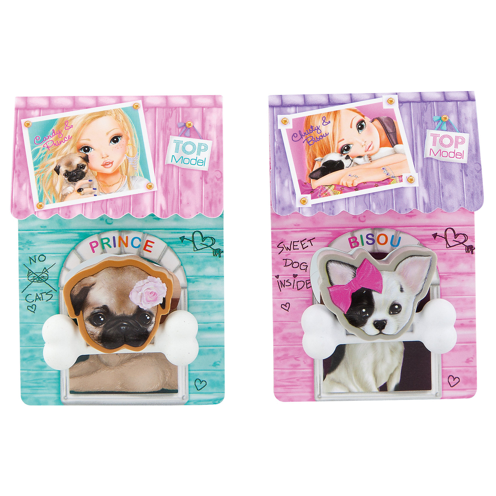 Ластик Bisou&Prince, TOPModel Ластик Bisou&Prince, TOPModelЧертежные принадлежности<br>Ластик Bisou&Prince, TOPModel<br><br>Характеристики:<br><br>• В комплекте: 2 ластика<br>• Размер набора: 9х6 см<br><br>Ластики с любимыми героями не оставят равнодушным никого. В комплекте ребенок обнаружит ластик с собачкой Бизу или Принцем, а также ластик в форме косточки. Ластики очень мягкие, что позволит ребенку стирать карандаш без лишних проблем. Они не рвут тетрадь и не крошатся.<br><br>Ластик Bisou&Prince, TOPModel можно купить в нашем интернет-магазине.<br><br>Ширина мм: 10<br>Глубина мм: 60<br>Высота мм: 90<br>Вес г: 18<br>Возраст от месяцев: 36<br>Возраст до месяцев: 72<br>Пол: Женский<br>Возраст: Детский<br>SKU: 3969267