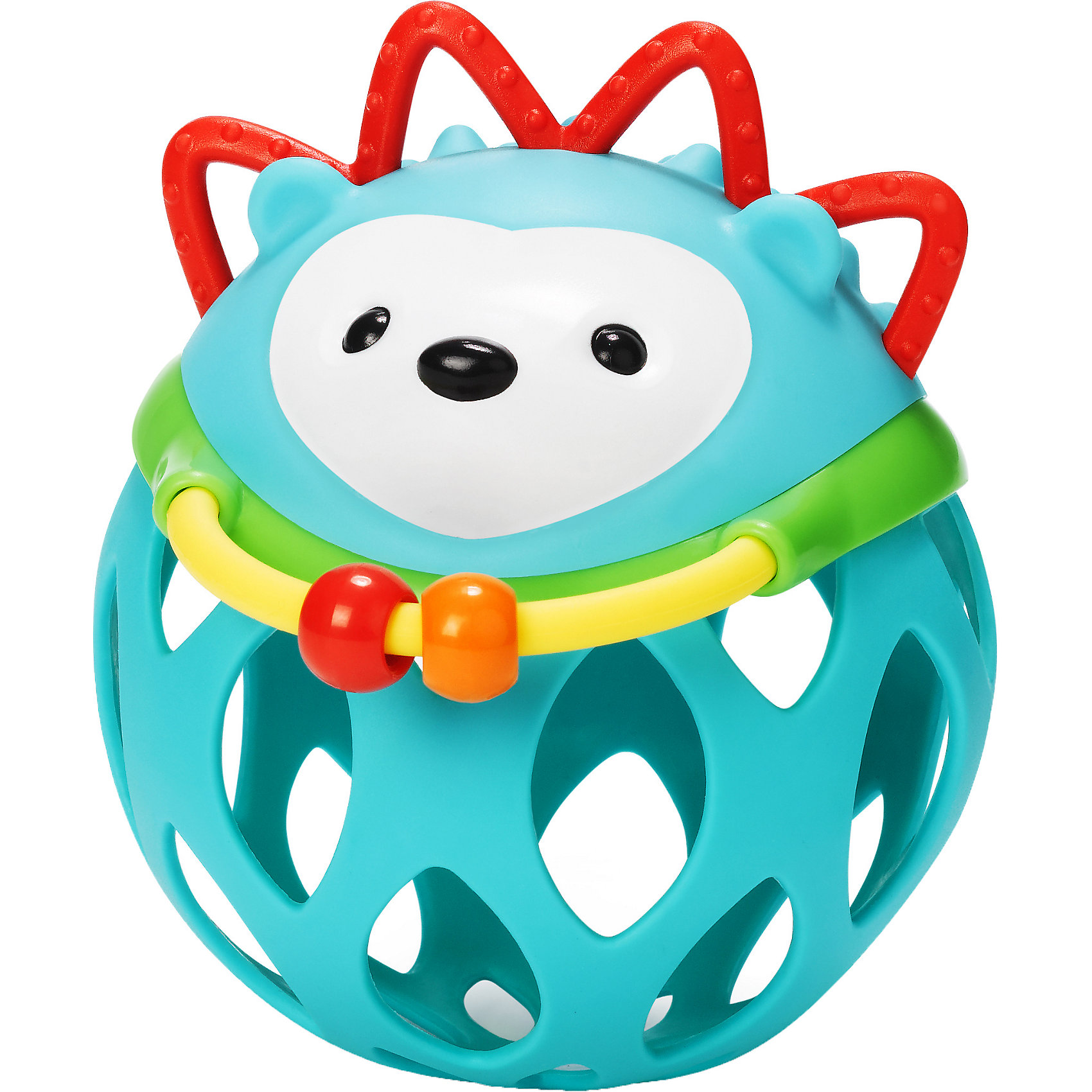 Игрушка-погремушка Шар-ежик, Skip Hop Игрушка-погремушка Шар-ежик, Skip HopПогремушки<br>Характеристики товара:<br><br>• возраст от 3 месяцев;<br>• материал: пластик;<br>• размер игрушки 12х10х8 см;<br>• вес 140 гр.;<br>• страна производитель: Китай.<br><br>Игрушка-погремушка «Шар-ежик» Skip Hop — развивающая игрушка для малышей от 3 месяцев, которую малыш может трясти, катать, трогать ручками. Спереди протянута ниточка с нанизанными бусинами, которые свободно перемещаются. На корпусе имеются прорезиненные детали для прорезывания зубов. Игрушка изготовлена из качественного безвредного пластика. Игрушка способствует развитию хватательного рефлекса, мелкой моторики рук, тактильных ощущений.<br><br>Игрушку-погремушку «Шар-ежик» Skip Hop можно приобрести в нашем интернет-магазине.<br><br>Ширина мм: 181<br>Глубина мм: 144<br>Высота мм: 91<br>Вес г: 127<br>Цвет: mehrfarbig<br>Возраст от месяцев: 1<br>Возраст до месяцев: 36<br>Пол: Унисекс<br>Возраст: Детский<br>SKU: 3971270