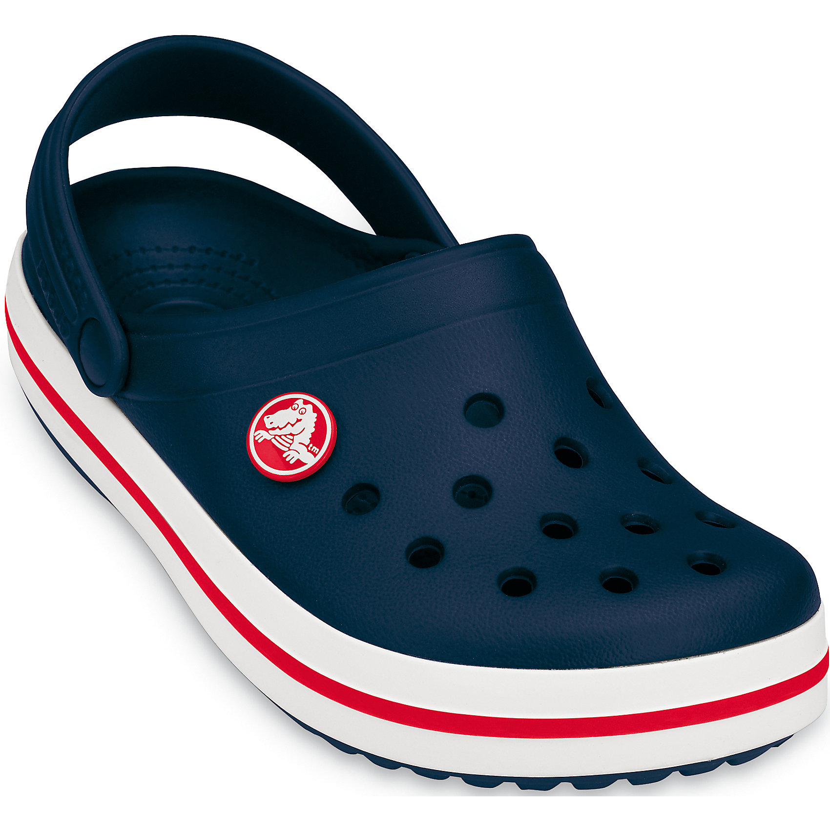 Сабо Toddler Kids Crocband Clog Crocs Сабо Toddler Kids Crocband Clog CrocsПляжная обувь<br>Характеристики товара:<br><br>• цвет: синий<br>• материал: 100% полимер Croslite™<br>• литая модель<br>• вентиляционные отверстия<br>• бактериостатичный материал<br>• пяточный ремешок фиксирует стопу<br>• толстая устойчивая подошва<br>• отверстия для использования украшений<br>• анатомическая стелька с массажными точками стимулирует кровообращение<br>• страна бренда: США<br>• страна изготовитель: Китай<br><br>Для правильного развития ребенка крайне важно, чтобы обувь была удобной. Такие сабо обеспечивают детям необходимый комфорт, а анатомическая стелька с массажными линиями для стимуляции кровообращения позволяет ножкам дольше не уставать. Сабо легко надеваются и снимаются, отлично сидят на ноге. Материал, из которого они сделаны, не дает размножаться бактериям, поэтому такая обувь препятствует образованию неприятного запаха и появлению болезней стоп. <br>Обувь от американского бренда Crocs в данный момент завоевала широкую популярность во всем мире, и это не удивительно - ведь она невероятно удобна. Её носят врачи, спортсмены, звёзды шоу-бизнеса, люди, которым много времени приходится бывать на ногах - они понимают, как важна комфортная обувь. Продукция Crocs - это качественные товары, созданные с применением новейших технологий. Обувь отличается стильным дизайном и продуманной конструкцией. Изделие производится из качественных и проверенных материалов, которые безопасны для детей.<br><br>Сабо от торговой марки Crocs можно купить в нашем интернет-магазине.<br><br>Ширина мм: 225<br>Глубина мм: 139<br>Высота мм: 112<br>Вес г: 290<br>Цвет: синий<br>Возраст от месяцев: 18<br>Возраст до месяцев: 21<br>Пол: Унисекс<br>Возраст: Детский<br>Размер: 23/24,34/35,25/26,29/30,33/34,31/32,27/28,21/22<br>SKU: 3991362