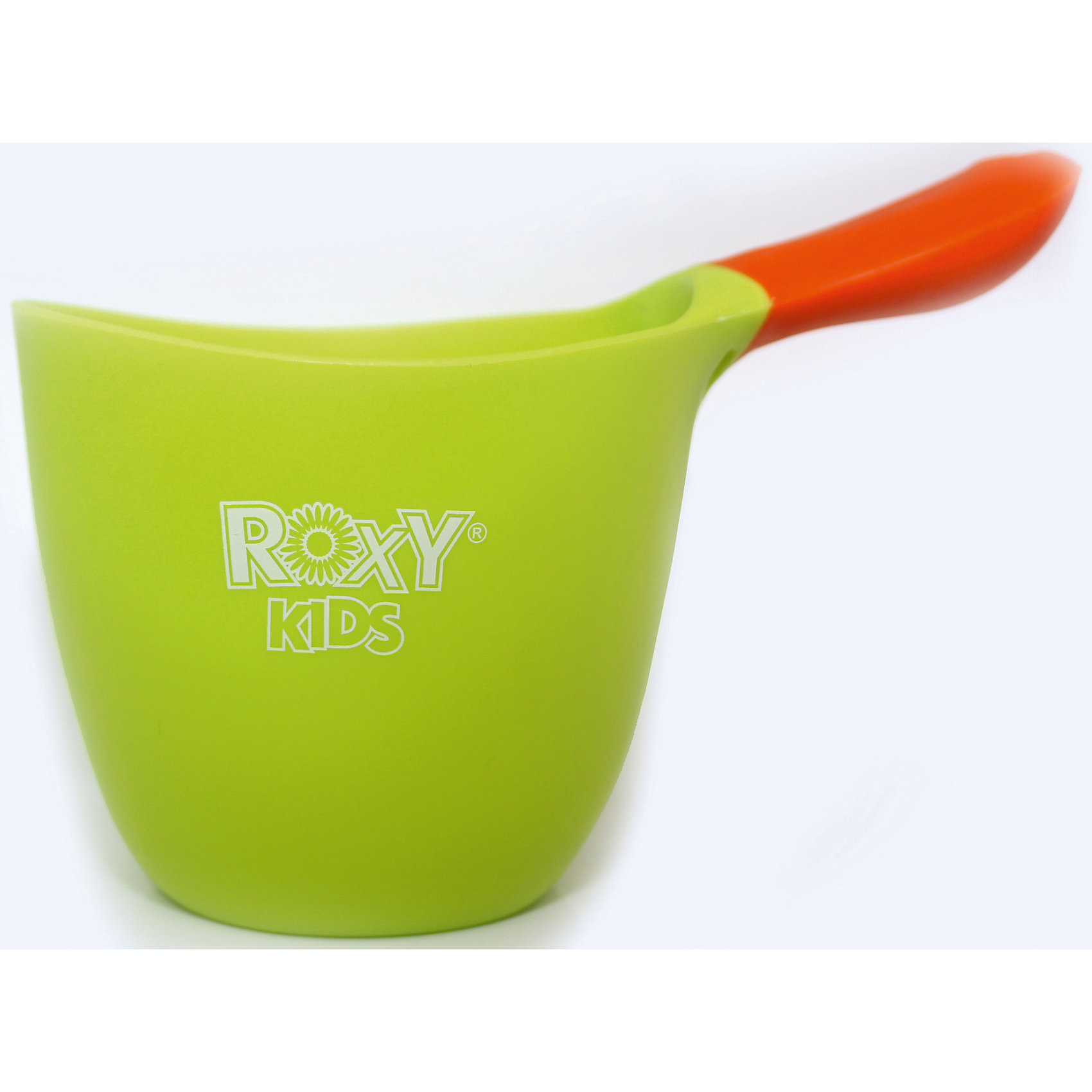 Ковшик для ванны, Roxy-kids, зеленый Ковшик для ванны, Roxy-kids, зеленыйПрочие аксессуары<br>Ковшик имеет небольшие размеры, благодаря чему уже подросший ребенок сможет самостоятельно его использовать. Яркая контрастная ручка выполнена из прорезиненного материала ее очень удобно держать, она не выскальзывает из рук во время купания. Ковшик выполнен из высококачественных прочных материалов, не имеет острых краев, безопасен для детей. <br><br>Дополнительная информация:<br><br>- Материал: ABS пластик.<br>- Объём: 700 мл.<br>- Размер: 10х18х11см.<br>- Цвет: зеленый, оранжевый.<br>- Прорезиненная ручка. <br><br>Ковшик для ванны, Roxy-kids (Рокси-кидс), зеленый, можно купить в нашем магазине.<br><br>Ширина мм: 180<br>Глубина мм: 105<br>Высота мм: 90<br>Вес г: 130<br>Возраст от месяцев: 0<br>Возраст до месяцев: 36<br>Пол: Унисекс<br>Возраст: Детский<br>SKU: 3998106