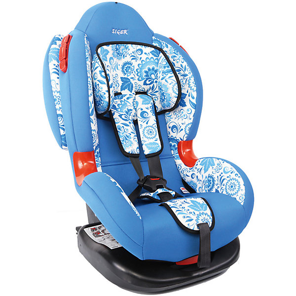 Автокресло Siger Кокон Art Isofix, 9-25 кг, гжель