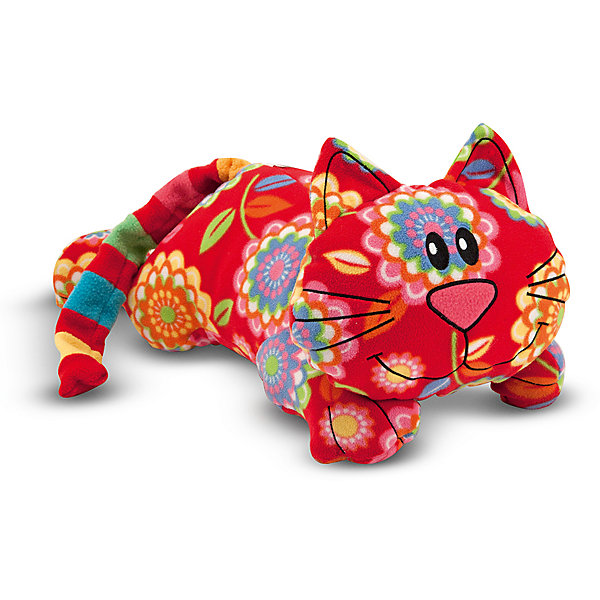 Мягкая игрушка Melissa&Doug Кот Тоби Мягкая игрушка Melissa&Doug Кот ТобиМягкие игрушки животные<br>Мягкая игрушка Кот Тоби, Melissa & Doug (Мелисса и Даг) – это очаровательный веселый котенок необычной расцветки.<br>Этого симпатичного котенка зовут Тоби, у него очаровательная улыбка, яркий полосатый хвостик, а туловище украшено большими сказочными цветами. Нет никаких пластмассовых деталей - глаза, нос, усы и улыбка котенка – вышитые. Тоби станет настоящим другом Вашего малыша на долгие годы. С таким необычным котенком весело играть и уютно спать в обнимку, его можно брать с собой на прогулку, в гости или в путешествие. Игрушка изготовлена из экологически чистого и безопасного материала.<br><br>Дополнительная информация:<br><br>- Материал: ультрамягкий флис<br>- Размер игрушки: 40 см.<br><br>Мягкую игрушку Кот Тоби, Melissa & Doug (Мелисса и Даг) можно купить в нашем интернет-магазине.<br><br>Ширина мм: 400<br>Глубина мм: 250<br>Высота мм: 200<br>Вес г: 113<br>Возраст от месяцев: 36<br>Возраст до месяцев: 192<br>Пол: Унисекс<br>Возраст: Детский<br>SKU: 4005812