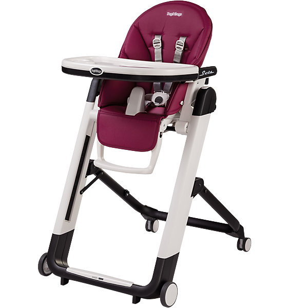 Стульчик для кормления Siesta, Peg-Perego, Berry малина Стульчик для кормления Siesta, Peg-Perego, Berry малинаСтульчики для кормления<br>Удобный и функциональный стульчик Siesta, Peg-Perego, обеспечит комфорт и безопасность Вашего малыша во время кормления. Спинка сиденья легко регулируется в 5 положениях (вплоть до горизонтального), что позволяет использовать стульчик как для кормления так и для игр и<br>сна. Широкое и эргономичное мягкое сиденье будет удобно как малышу, так и ребенку постарше. Стульчик оснащен регулируемыми 5-точечными ремнями безопасности, а планка-разделитель для ножек под столиком не даст малышу соскользнуть. Высота стула регулируется в 9<br>положениях (от 33 до 65 см. от пола). Подножка регулируется в 3 позициях, позволяя выбрать оптимальное для ребенка положение. На задней части спинки размещается сетка для мелочей.<br><br>Широкий съемный столик оснащен подносом с отделениями для кружки или стакана, поднос можно снять для быстрой чистки и использовать основную поверхность для игр и занятий. Для детей постарше стул можно использовать без столика для кормления, придвинув его к столу<br>для взрослых. Ножки оснащены колесиками с блокираторами, что позволяет легко перемещать стульчик по комнате. Кожаный чехол легко снимается для чистки. Стульчик легко и компактно складывается и занимает мало места при хранении. Подходит для детей в возрасте от 0<br>месяцев до 3 лет.<br><br>Дополнительная информация:<br><br>- Цвет: Berry малина.<br>- Материал: пластик, эко-кожа.<br>- Высота спинки сиденья: 44 см.<br>- Ширина сиденья: 27 см.<br>- Размер в разложенном состоянии: 60 х 75 х 104,5 см. <br>- Размер в сложенном состоянии: 60 х 35 х 89 cм. <br>- Вес: 7,6 кг.<br><br>Стульчик для кормления Siesta, Peg-Perego, Berry малина, можно купить в нашем интернет-магазине.<br><br>Ширина мм: 910<br>Глубина мм: 620<br>Высота мм: 300<br>Вес г: 13414<br>Цвет: лиловый<br>Возраст от месяцев: 0<br>Возраст до месяцев: 36<br>Пол: Женский<br>Возраст: Детский<br>SKU: 4009937