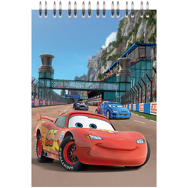 Блокнот А5 в клетку 60л, Disney Тачки Блокнот А5 в клетку 60л, Disney ТачкиТачки<br>Блокнот А5 в клетку 60л, Disney (Дисней) Тачки с изображением персонажа МакКуина из одноименного мультфильма Дисней. Пластиковая обложка надежно защищает бумагу от деформации и загрязнений. <br>Внутренний блок, скрепленный по верхнему краю при помощи гребня, состоит из 60 страниц с разлиновкой в клетку. <br><br>Дополнительная информация:<br>-Серия: Коты-Аристократы, Дисней<br>-Материалы: пластик, высококачественная белая бумага <br>-Формат: А5 (148?210 мм)<br>-Размеры в упаковке: 10х210х150 мм<br>-Вес в упаковке: 136 г<br><br>Удобный блокнот на спирали «Тачки» с листами в клеточку обязательно понравится любому мальчику и отлично подойдет для его записей и рисунков.<br> <br>Блокнот А5 в клетку 60л, Disney (Дисней) Тачки можно купить в нашем магазине.<br><br>Ширина мм: 10<br>Глубина мм: 210<br>Высота мм: 150<br>Вес г: 136<br>Возраст от месяцев: 48<br>Возраст до месяцев: 144<br>Пол: Мужской<br>Возраст: Детский<br>SKU: 4014054