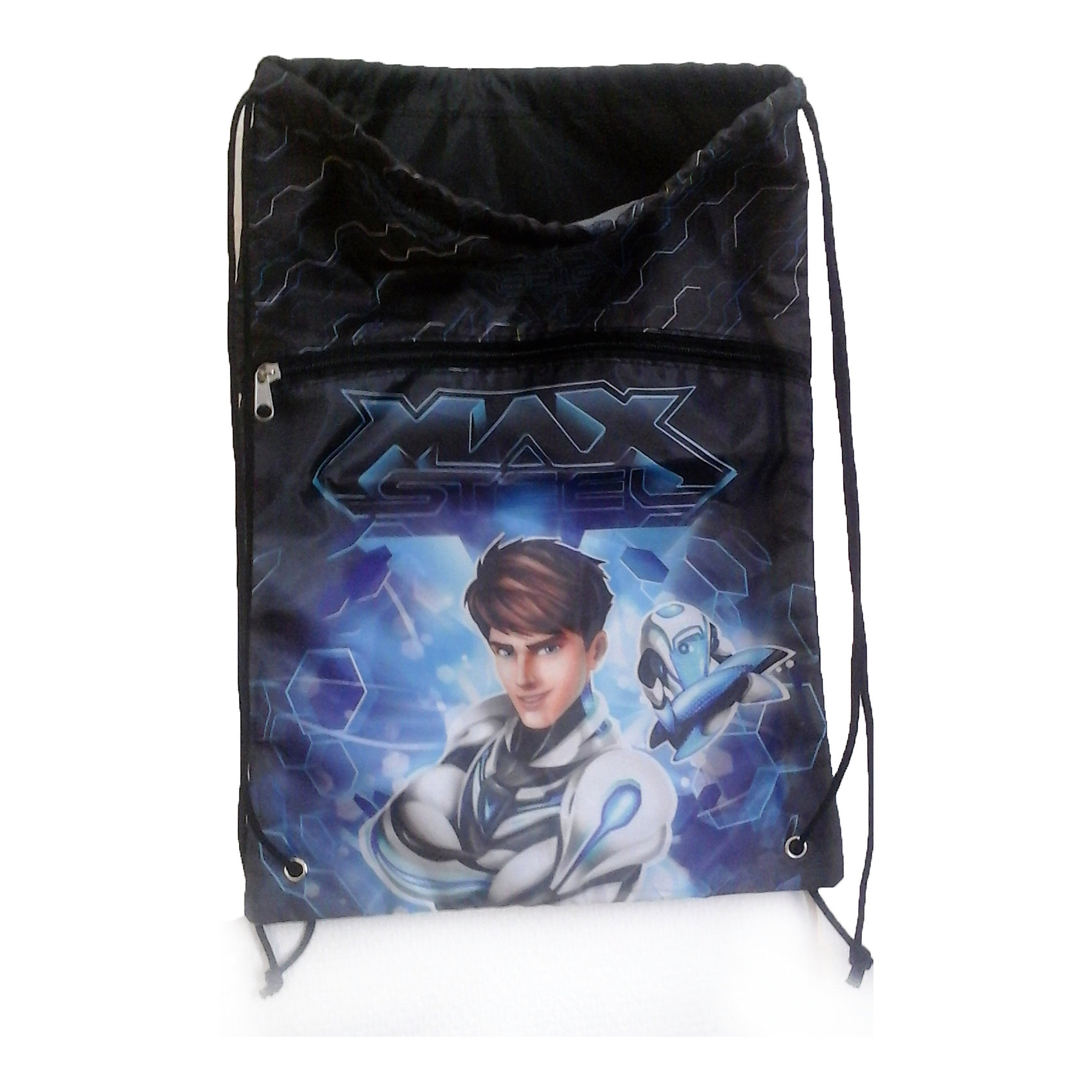 Сине-серый мешок для обуви, Max Steel Сине-серый мешок для обуви, Max SteelМакс Стил<br>Сине-серый мешок для обуви, Max Steel (Макс Стил) - бережно сохранит сменную обувь вашего ребенка от грязи и воды.<br>Мешок для сменной обуви Max Steel (Макс Стил) станет полезным приобретением для школы или спортивных занятий. Дизайн мешка для обуви выполнен в стиле популярного мультсериала «Max Steel». Мешок для обуви очень удобен, затягивается по бокам специальными шнурками, которые используются в качестве лямок, имеет одно отделение. Его можно носить на спине как рюкзак. В сложенном виде занимает мало места. Изготовлен мешок для обуви из плотной ткани.<br><br>Дополнительная информация:<br><br>- Размер: 31,5 х 41,8 см.<br>- Материал: полиэстер 210 ден<br>- Цвет: сине-серый<br><br>Сине-серый мешок для обуви, Max Steel (Макс Стил) можно купить в нашем интернет-магазине.<br><br>Ширина мм: 10<br>Глубина мм: 315<br>Высота мм: 418<br>Вес г: 100<br>Возраст от месяцев: 36<br>Возраст до месяцев: 168<br>Пол: Мужской<br>Возраст: Детский<br>SKU: 4017799