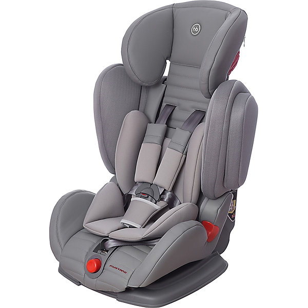 Автокресло Happy Baby Mustang, 9-36 кг, серый Автокресло Happy Baby Mustang, 9-36 кг, серыйГруппа 1-2-3 (от 9 до 36 кг)<br>Автокресло Mustang, 9-36 кг., Happy Baby (Хэппи Беби), серый – это безупречное качество, надёжность и комфорт для вашего ребенка.<br>Уникальность автокресла MUSTANG в том, что оно регулируется по ширине. <br>Глубокая усиленная боковая защита будет предохранять ребенка, в случае непредвиденных дорожных ситуаций. Анатомическая конструкция спинки и сиденья, позволяет использовать кресло даже в дальних поездках. Каркасный эргономичный подголовник обеспечит дополнительную безопасность и подарит комфорт, благодаря мягкому чехлу и многоступенчатой регулировке по высоте, в зависимости от роста ребёнка. Мягкий чехол автокресла и дополнительный дышащий матрасик-вкладыш создаёт дополнительный комфорт. <br>Кресло имеет 4 угла наклона и оснащено удобным механизмом регулировки. Пятиточечные ремни безопасности, регулируются, соответственно росту и весу ребёнка, снабжены центральным замком, благодаря которому родителям не составит никакого труда, как пристегнуть в кресле главного пассажира, так и отстегнуть. Замок оснащён защитным фиксатором, который предохраняет его от случайного расстёгивания. Автокресло крепится с помощью трёхточечных ремней безопасности. В зависимости от возраста ребёнка устанавливается лицом по ходу или против движения автомобиля.<br><br>Дополнительная информация:<br><br>- Модель соответствует Европейским стандартам безопасности ECE R44/04, имеет высокие показатели краш-тестов<br>- Группа I-2-3<br>- Пятиточечные ремни безопасности с мягкими накладками<br>- Анатомическое сидение просторное и комфортное<br>- Регулируемый по высоте подголовник обеспечивающий защиту головы<br>- 4 положения наклона спинки<br>- Удобные подлокотники<br>- Анатомический вкладыш<br>- Пластиковые направляющие для автомобильных ремней безопасности<br>- Усиленная боковая защита<br>- Ребенок фиксируется внутренними ремнями безопасности (до 18 кг), штатными автомобильными ремнями безопасности (от 18 кг)<br>- Обивка – «дышащая», гипоаллергенная, съемный чехол можно стирать в стиральной машине при температуре 30°<br>- Ширина сиденья: 45 см.<br>- Размеры упаковки: 44 х 54 х 68 см.<br>- Вес: 9,5 кг.<br><br>Автокресло Mustang, 9-36 кг., Happy Baby (Хэппи Беби), серое можно купить в нашем интернет-магазине.<br><br>Ширина мм: 440<br>Глубина мм: 540<br>Высота мм: 680<br>Вес г: 9500<br>Цвет: серый<br>Возраст от месяцев: 9<br>Возраст до месяцев: 144<br>Пол: Унисекс<br>Возраст: Детский<br>SKU: 4021607