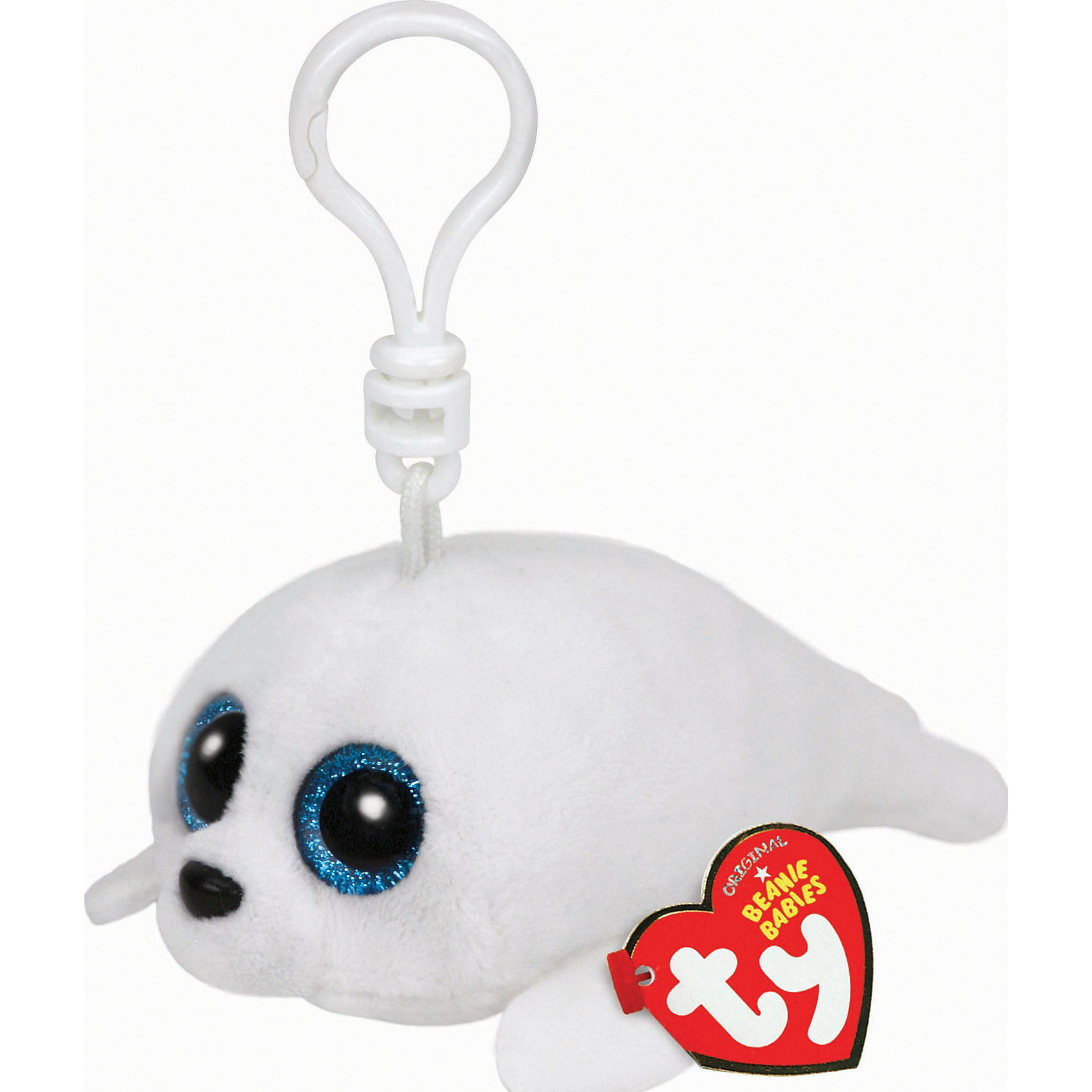 Мягкая игрушка Брелок Белый тюлень Icing, 13 см, Beanie Boos, Ty Мягкая игрушка Брелок Белый тюлень Icing, 13 см, Beanie Boos, TyЗвери и птицы<br>Мягкая игрушка Брелок Белый тюлень Icing, 13 см, Beanie Boos, Ty (Тай)<br><br>Характеристики:<br><br>• мягкая игрушка в виде брелока<br>• не содержит опасных для ребенка материалов<br>• размер игрушки: 13 см<br>• состав: текстиль, искусственный мех, пластик<br>• способствует развитию зрительной координации, мелкой моторики и тактильных навыков<br><br>Белый тюлень по имени Icing станет надежным другом и верным помощником для вашего ребенка. Его большие синие глаза в сочетании с белоснежной шерсткой выглядят просто восхитительно! Игрушка выполнена в форме брелока, который отлично подойдет для ключей или для декорирования комнаты. игра способствует развитию моторики рук, тактильных навыков.<br><br>Мягкую игрушку Брелок Белый тюлень Icing, 13 см, Beanie Boos, Ty (Тай) вы можете купить в нашем интернет-магазине.<br><br>Ширина мм: 137<br>Глубина мм: 57<br>Высота мм: 55<br>Вес г: 23<br>Возраст от месяцев: 36<br>Возраст до месяцев: 1188<br>Пол: Женский<br>Возраст: Детский<br>SKU: 4023916