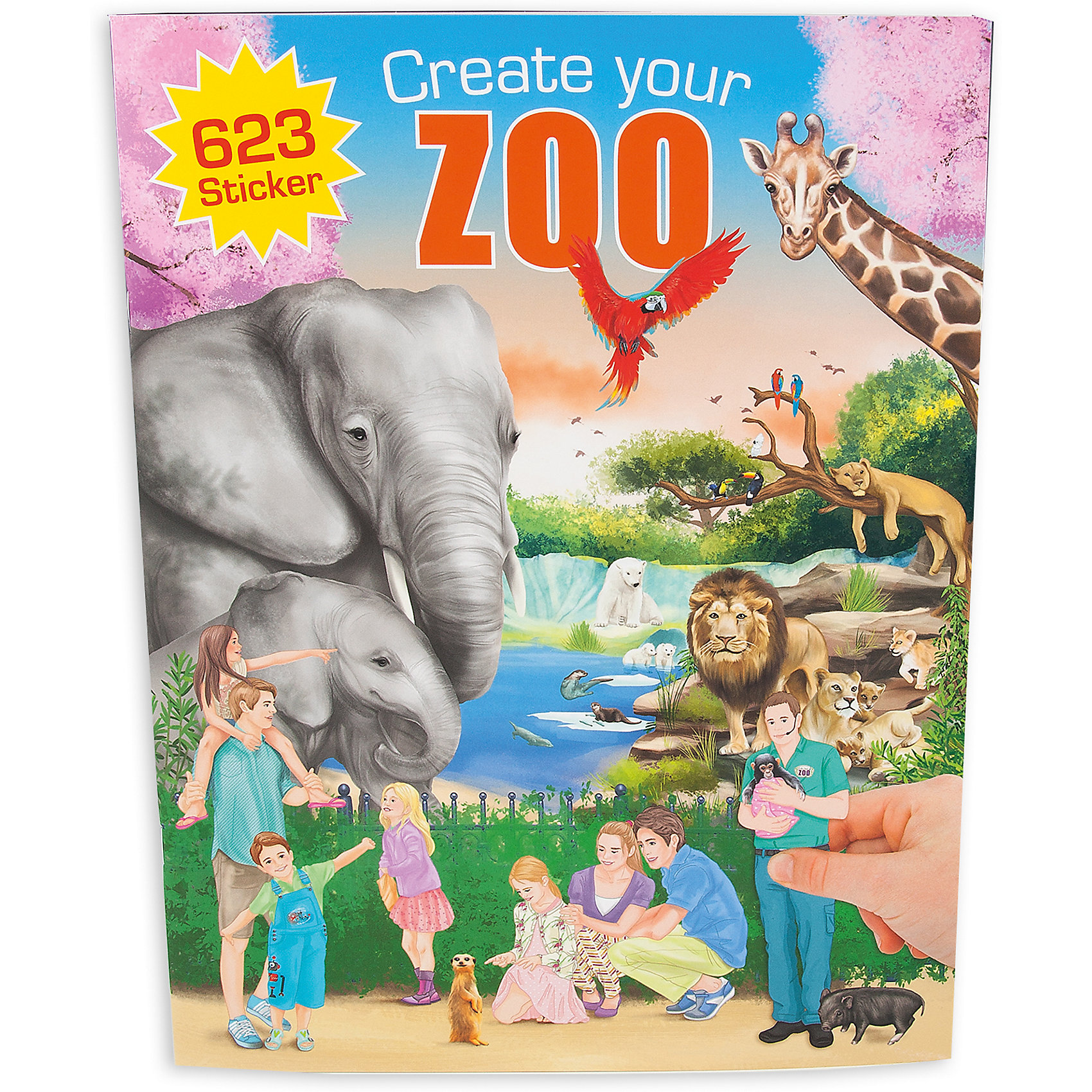 Альбом с наклейками Zoo, Creative Studio Альбом с наклейками Zoo, Creative StudioКнижки с наклейками<br>Альбом с наклейками Zoo, Creative Studio<br><br>Характеристики:<br><br>• В комплекте: раскраска, 3 листа с наклейками (500 штук)<br>• Возраст: от 3 до 6 лет<br>• Количество страниц: 20<br><br>Этот альбом из серии CreativeStudio содержит 20 листов с различными сюжетами из зоопарка, где живут многочисленные виды животных. На 3 листах с наклейками ребенок обнаружит вещи, которые помогут сделать этот мир реалистичным и разнообразить игру. Эта книга помогает развитию воображения вашего ребенка и его мелкой моторики. <br><br>Альбом с наклейками Zoo, Creative Studio можно купить в нашем интернет-магазине.<br><br>Ширина мм: 336<br>Глубина мм: 253<br>Высота мм: 17<br>Вес г: 277<br>Возраст от месяцев: 60<br>Возраст до месяцев: 96<br>Пол: Унисекс<br>Возраст: Детский<br>SKU: 4026809