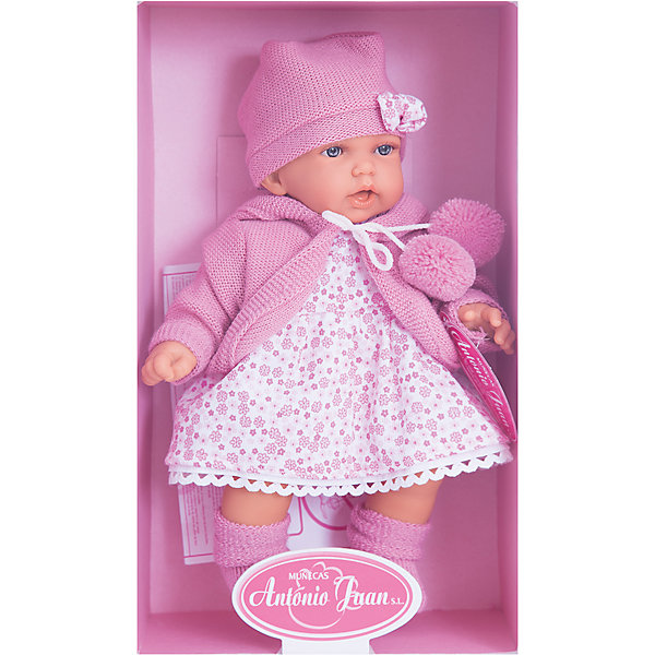 Кукла Азалия в ярко-розовом, 27 см, Munecas Antonio Juan